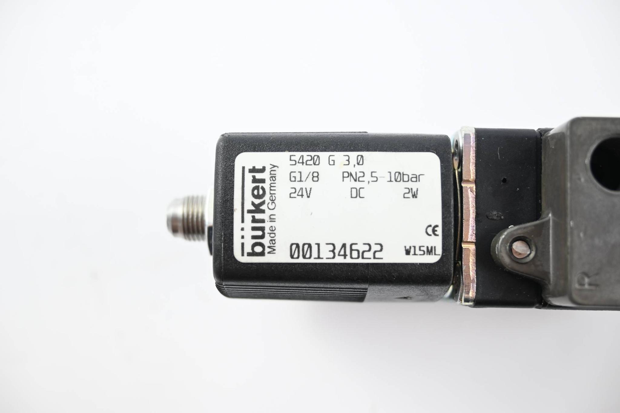 Produktfoto 2 von Bürkert 4/2-Wege-Pneumatikventil Typ 5420 ( 00134622 )