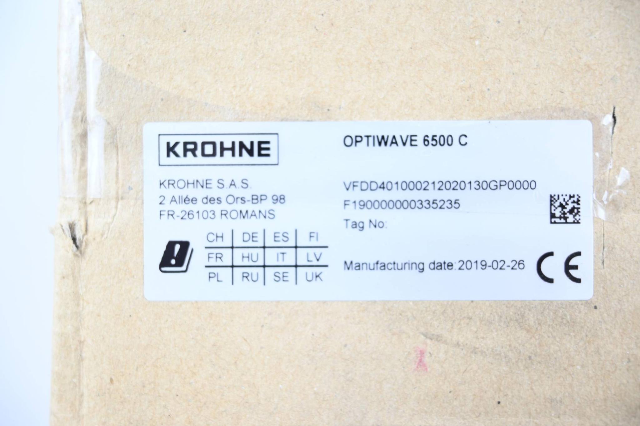 Produktfoto 4 von Krohne Füllstandmessgerät Optiwave 6500 C VFDD401000212020130GP0000