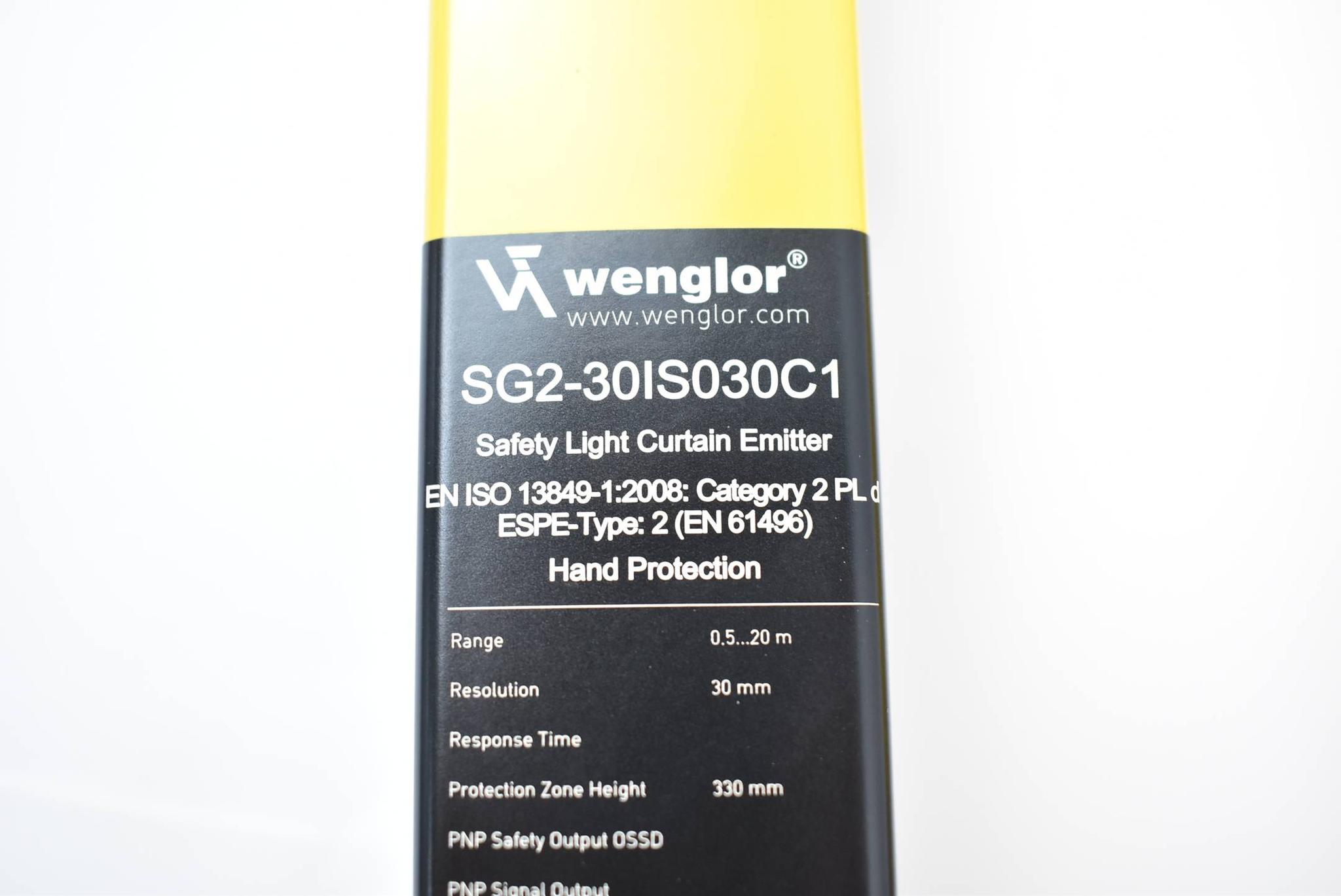 Produktfoto 3 von Wenglor Sicherheitslichtgitter Sender SG2-30IS030C1 und Empfänger SG2-30IE030C1