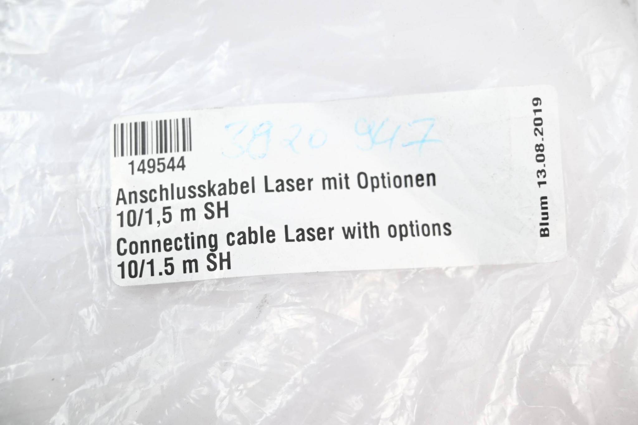 Produktfoto 2 von Blum Anschlusskabel Laser 10/1,5m SH ( 149544 )