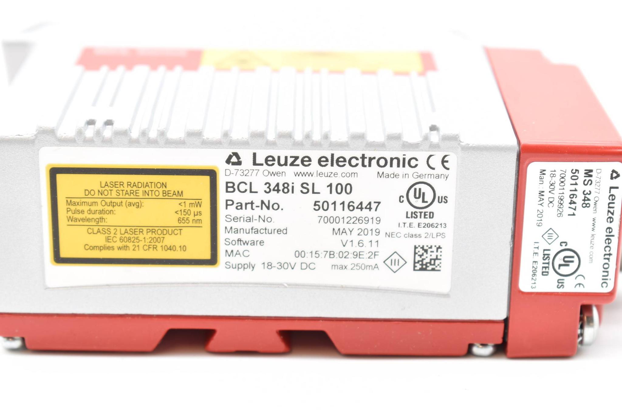 Produktfoto 3 von Leuze electronic BCL 348i SL100 ( 50116447 )