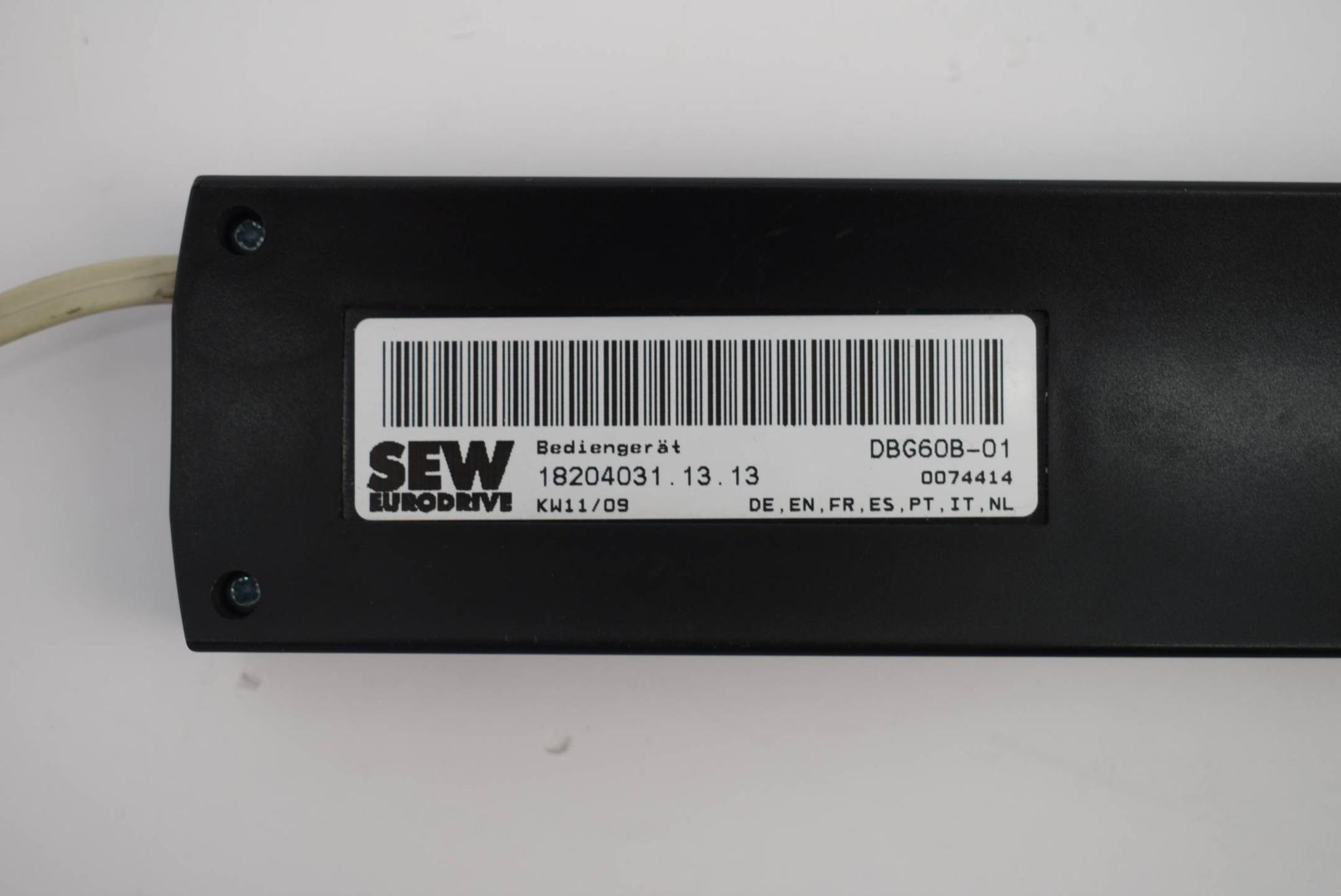 Produktfoto 2 von SEW DBG60B-01 Operator Keypad