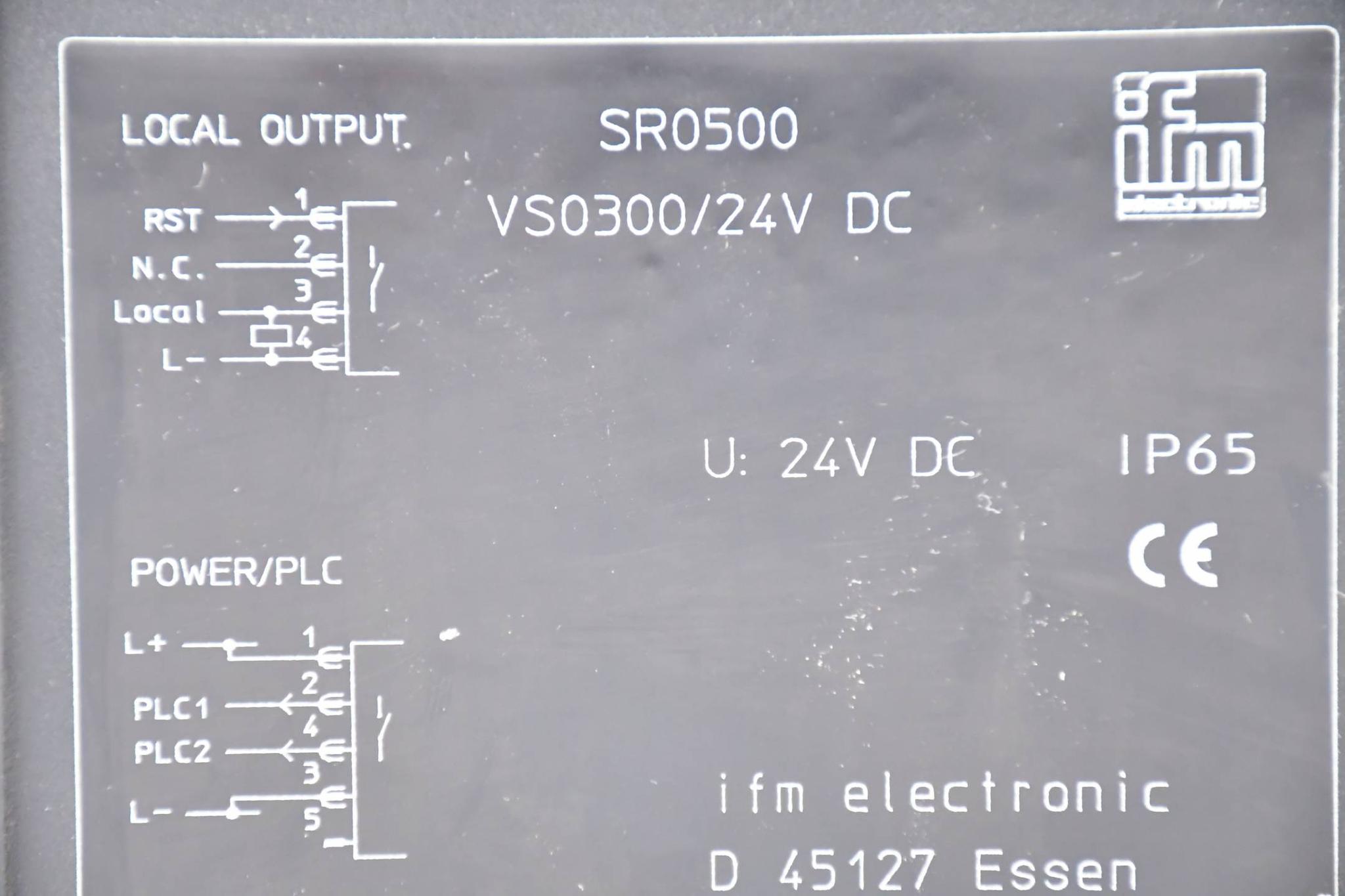 IFM electronic Monitor VS0300 ( SR0500 )