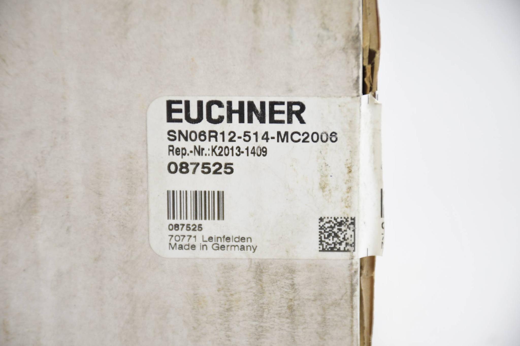 Produktfoto 2 von Euchner Schaltelement mechanisch SN06R12-514-MC2006 ( 087525 )