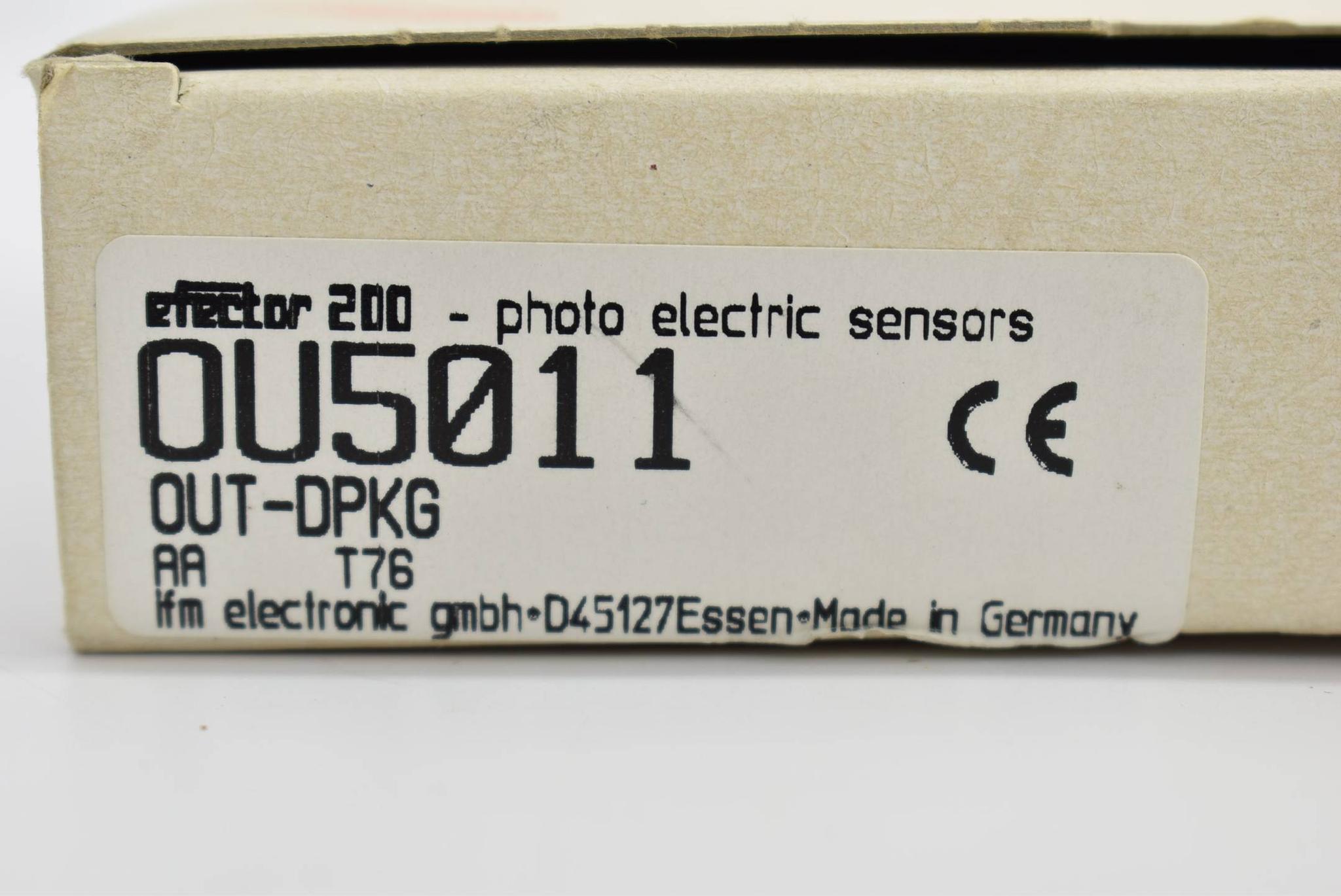 Produktfoto 4 von IFM efector200 photo electric sensors Reflexlichtschranke /-taster OU5011