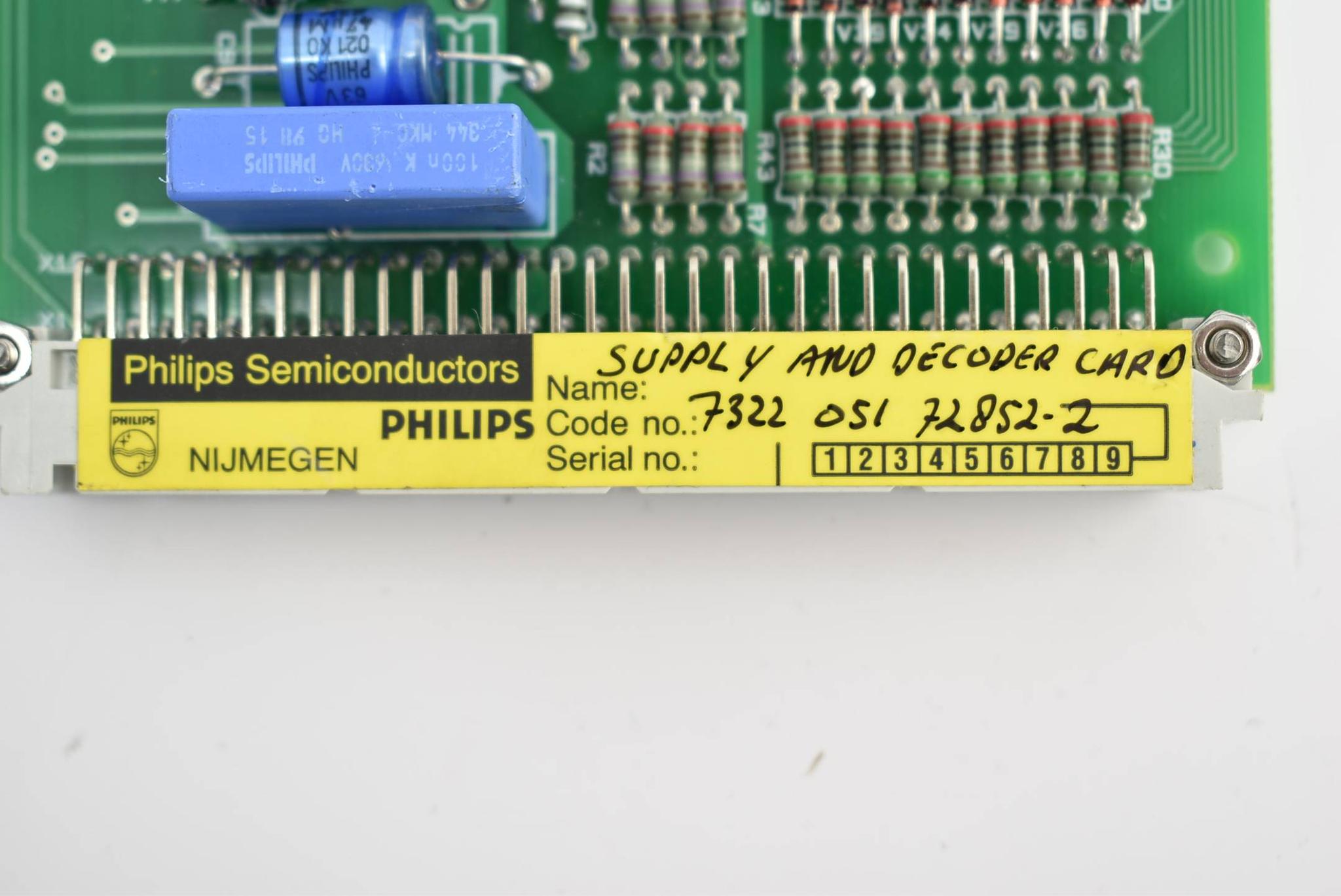 Produktfoto 3 von Philips Power Supply & Decoder Card 7322 051 72852-2 ( 732205172852-2 )