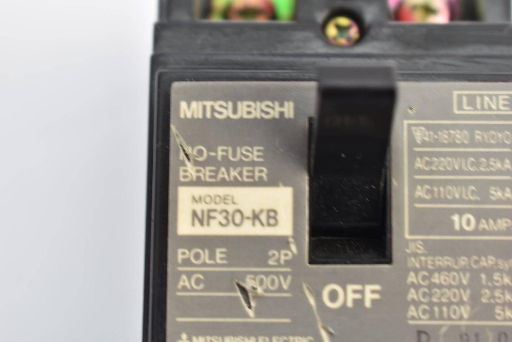 Produktfoto 2 von Mitsubishi No-Fuse Breaker Leistungsschalter NF30-KB