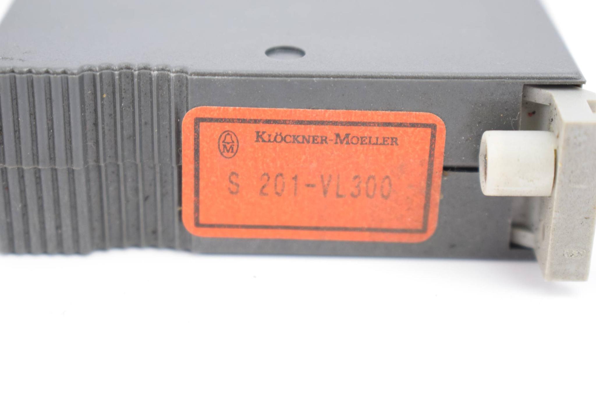 Produktfoto 2 von Klöckner Moeller Frontstecker S 201-VL300 ( S201-VL300 )