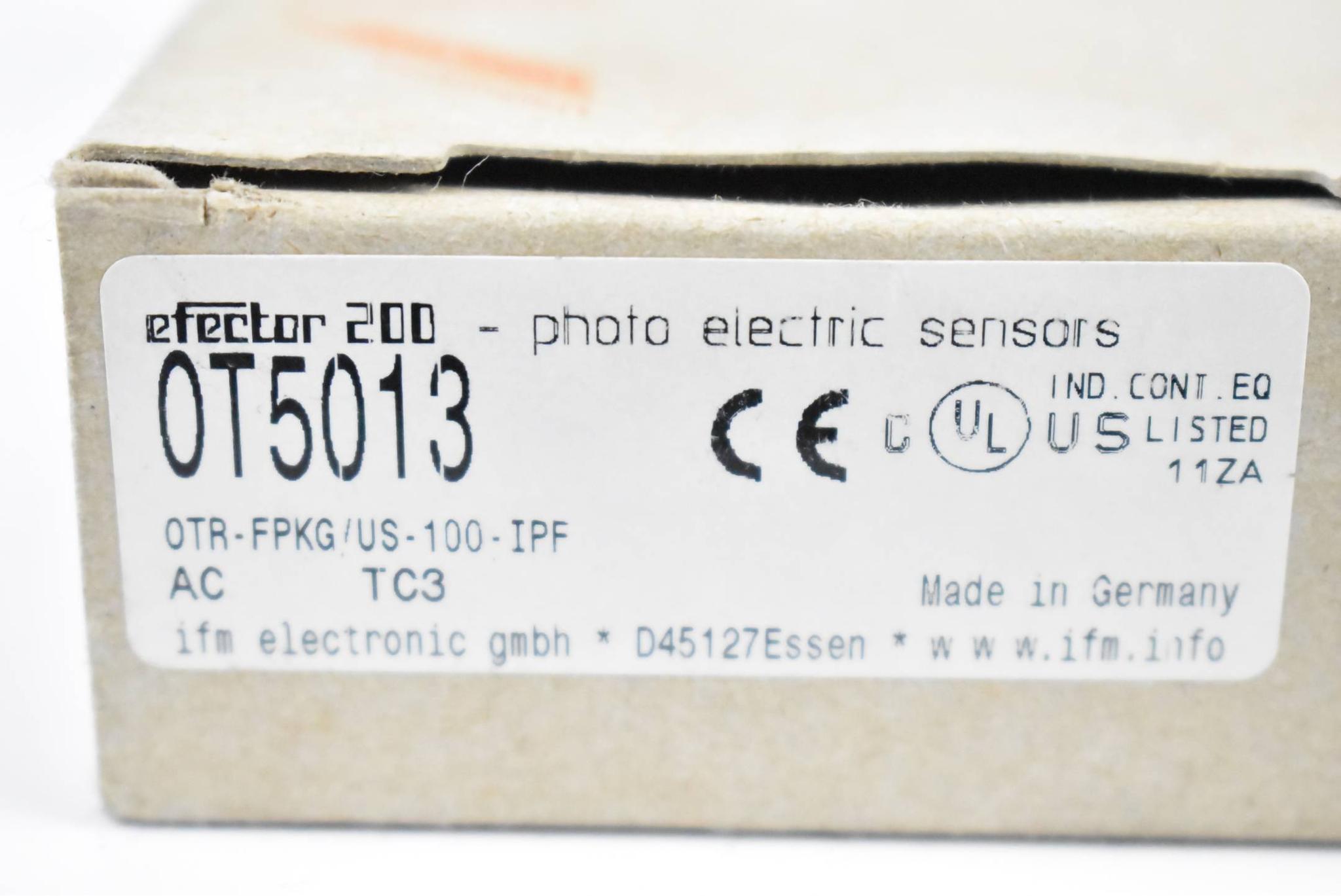 Produktfoto 4 von ifm electronic Reflexlichtschranke efector 200 0T5013 0TR-FPKG/US-100-IPF