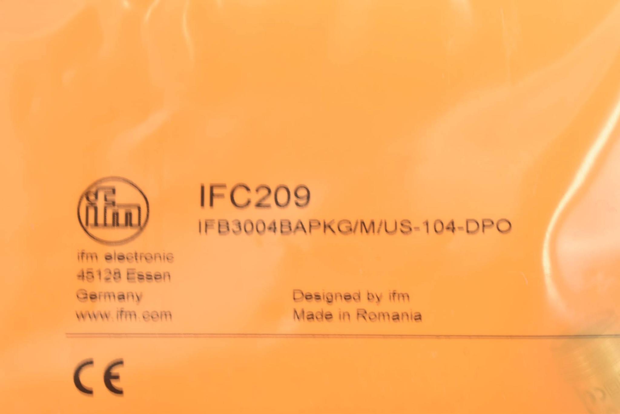 Produktfoto 2 von ifm electronic Induktiver Sensor IFC209 IFB3004BAPKG/M/US-104-DPO