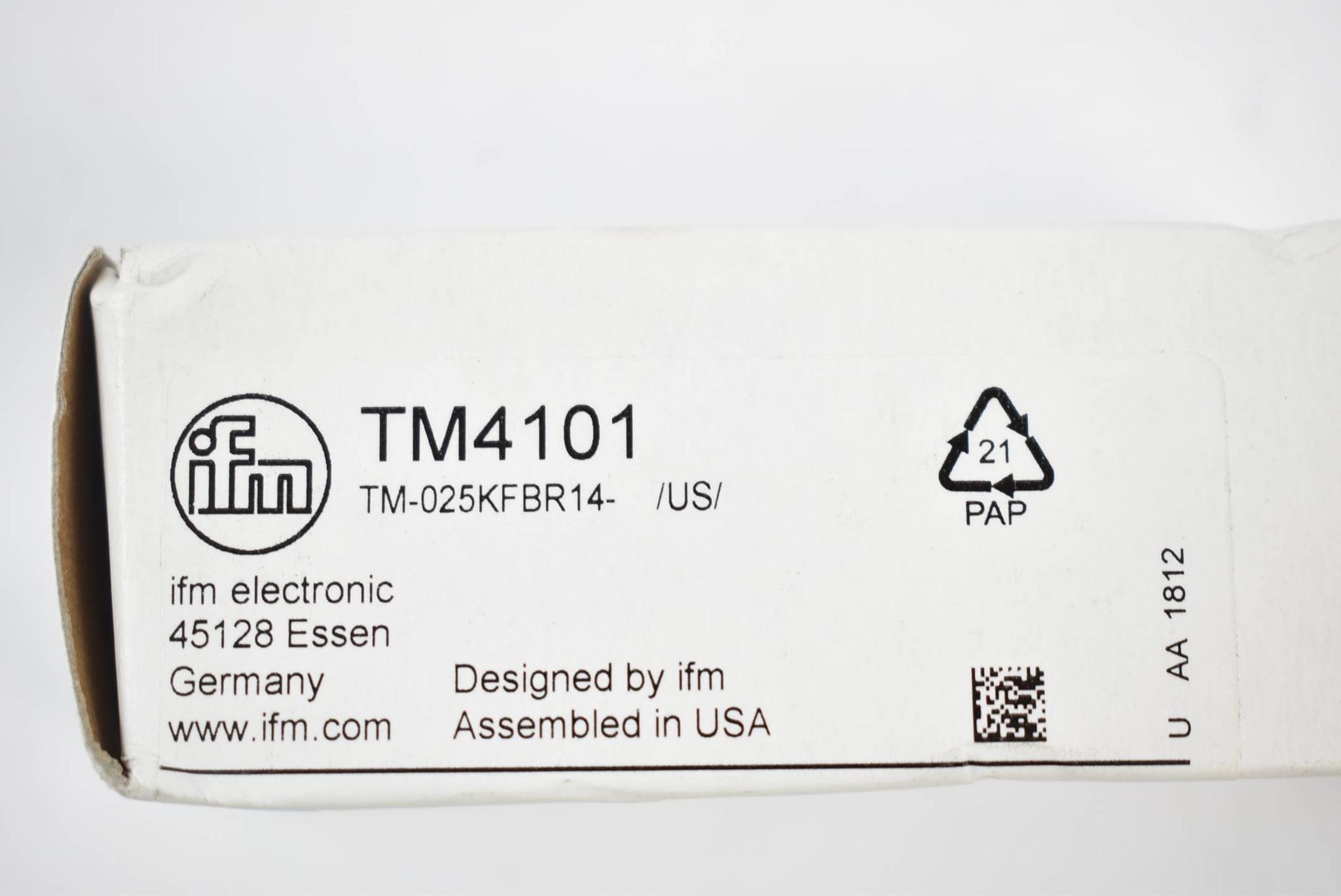 Produktfoto 3 von IFM Temperatursensor TM4101 ( TM-025KFBR14 )