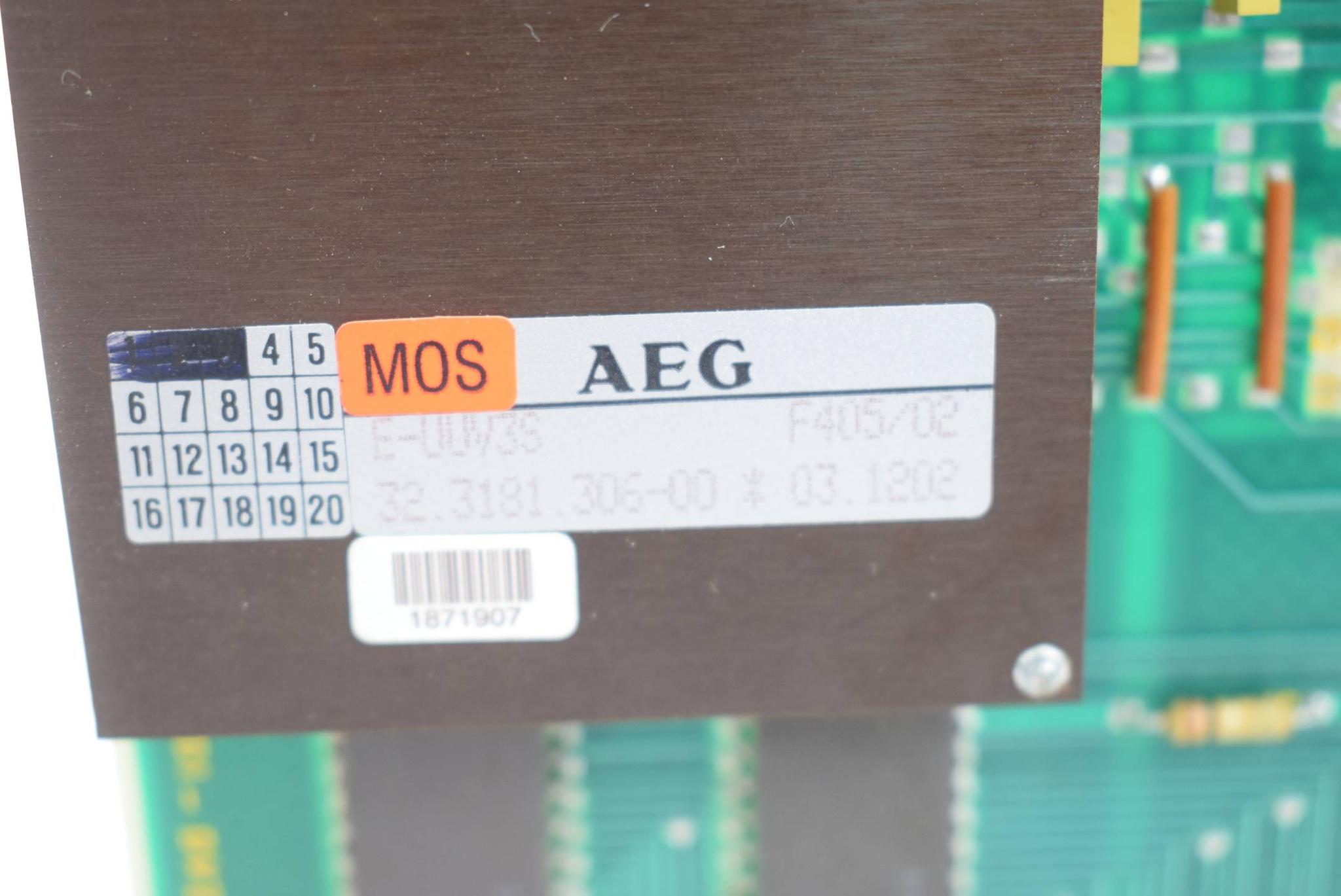 Produktfoto 3 von AEG Modul E-UUV3S 32.3181.306-00 EMU2610