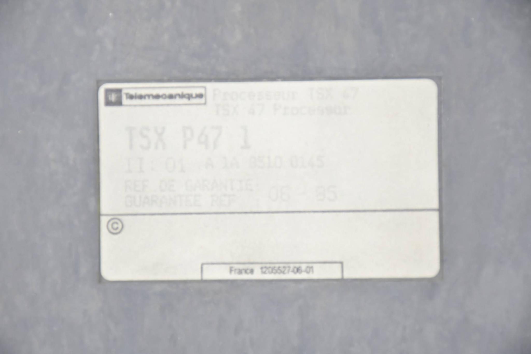 Produktfoto 2 von Telemecanique Prozessor TSX 47 ( TSXP471 )