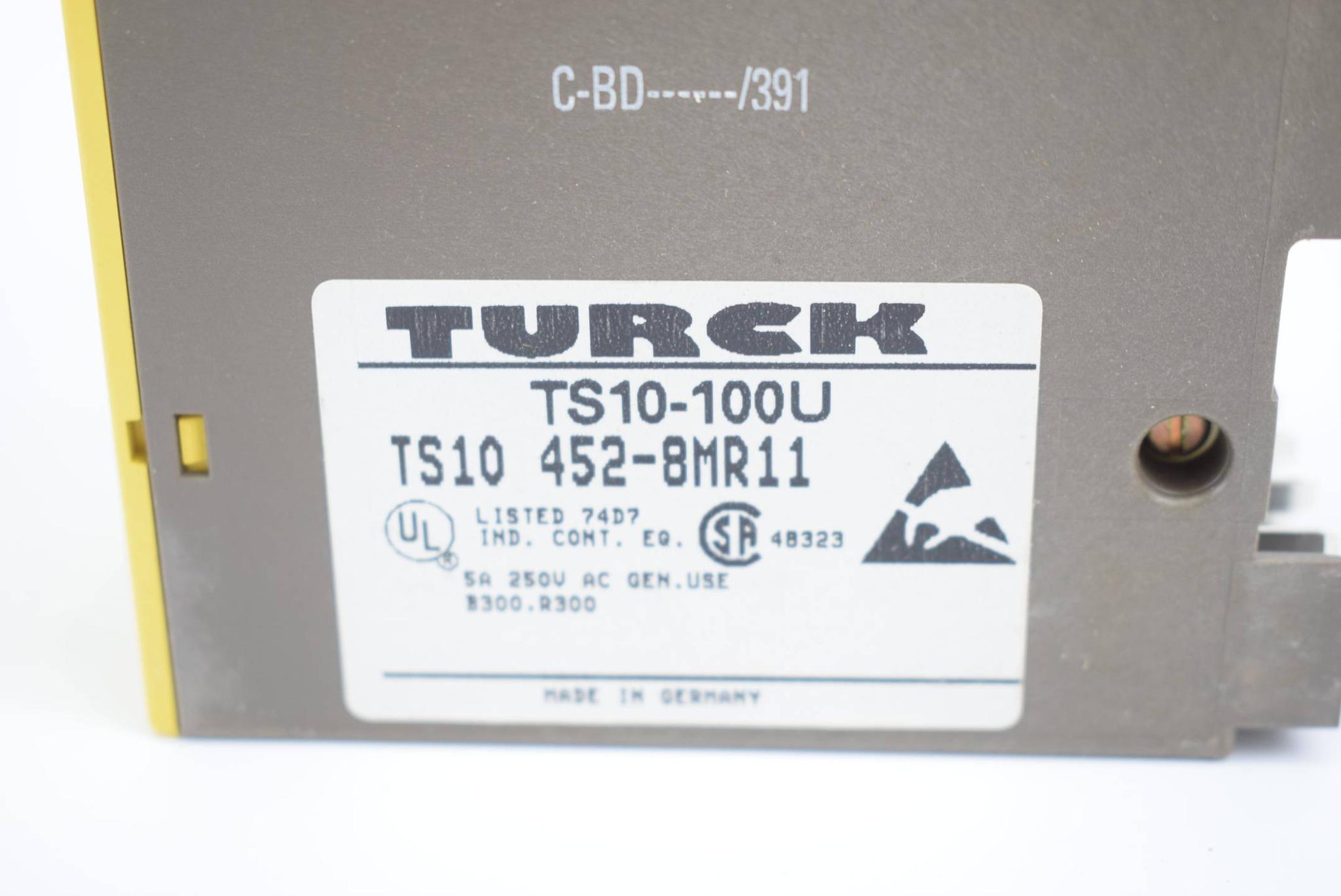 Produktfoto 2 von Turck Digitale Ausgabebaugruppe 4x 30VDC / 230V AC TS10-452-8MR11