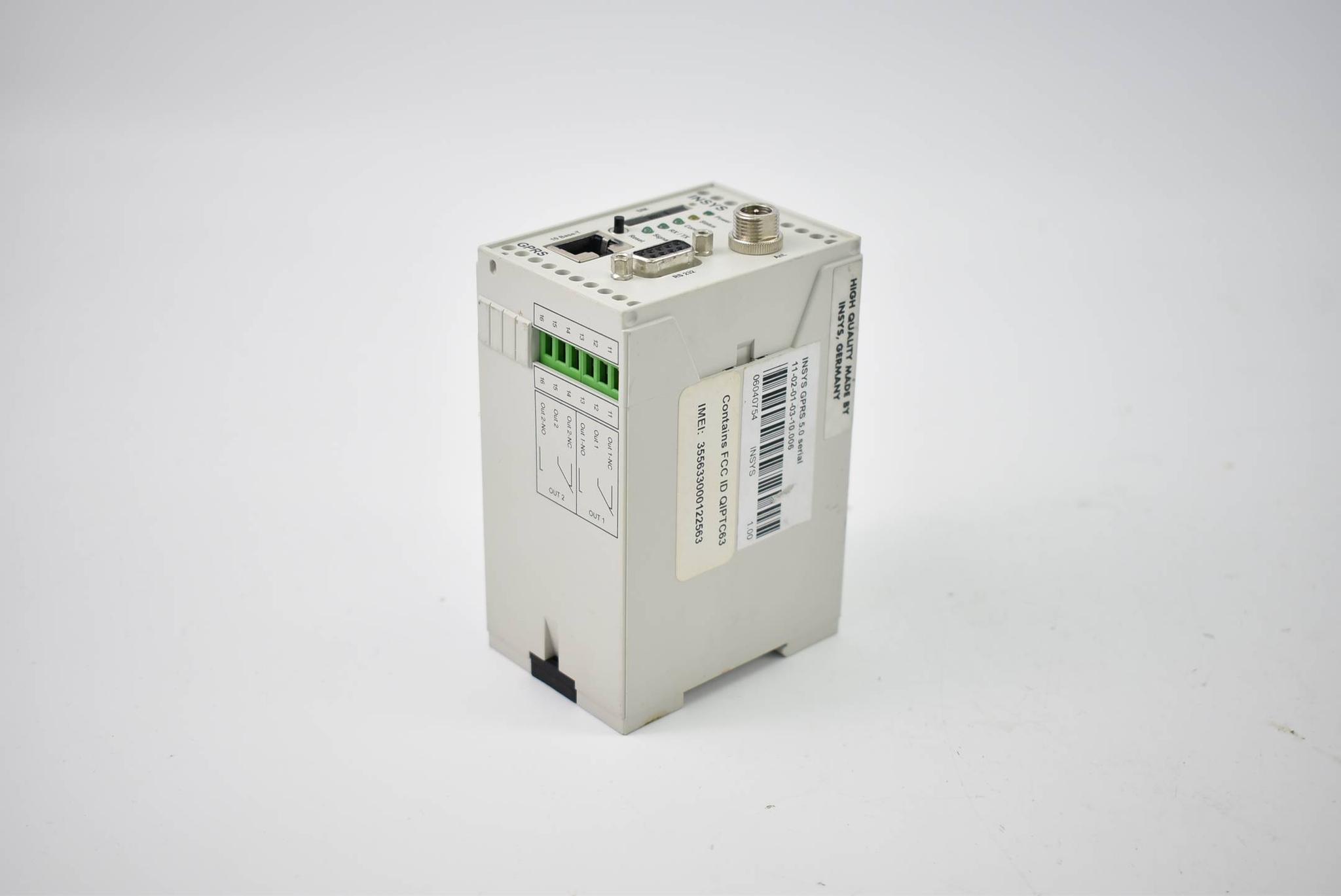 Produktfoto 2 von INSYS GPRS 5.0. serial Hutschienengerät 11-02-01-03-10.006