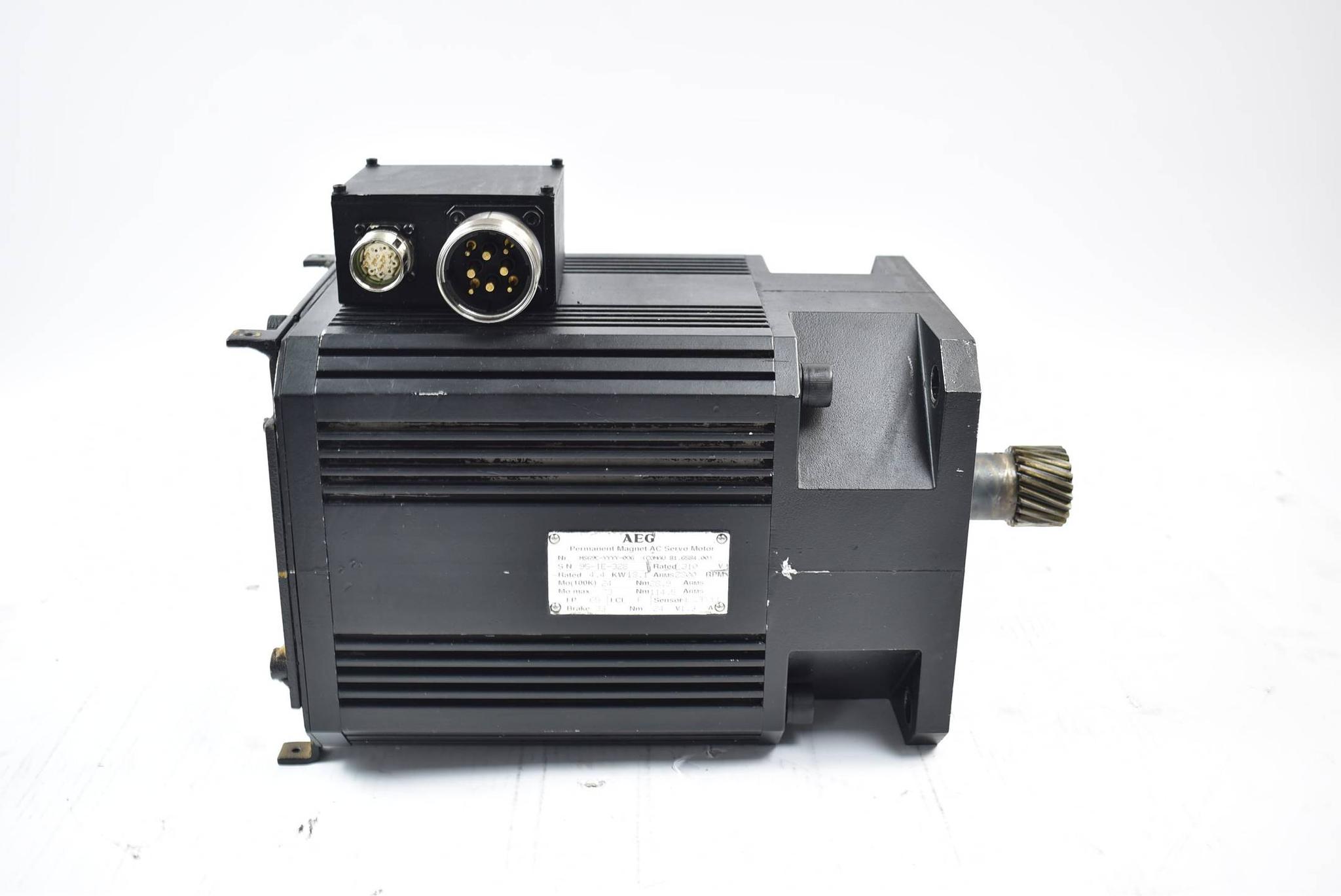 Produktfoto 2 von AEG Permanent Magnet AC Servo Motor MS69C-YYYY-006 ( COMAU 81.6584.00 )