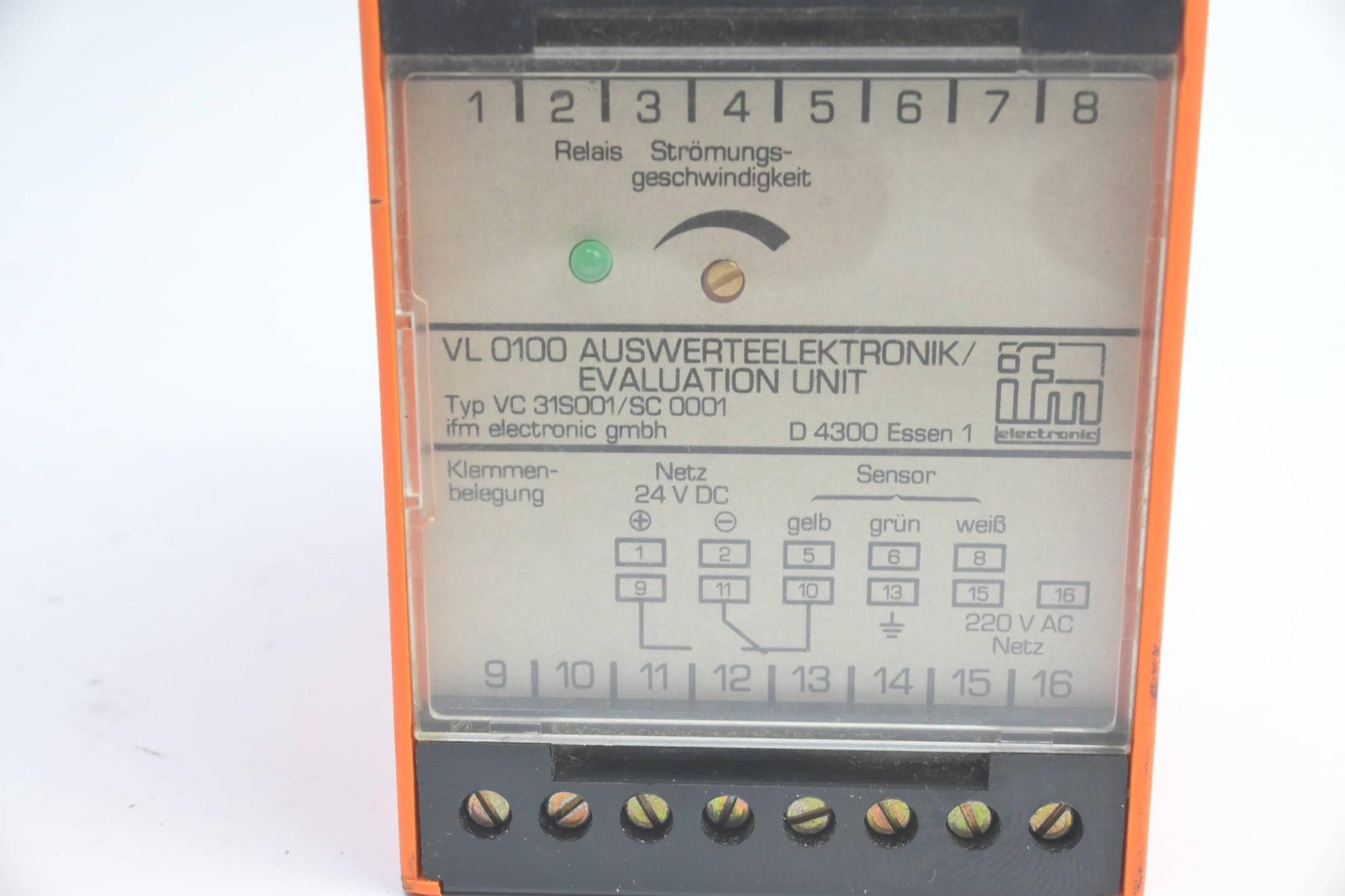 Produktfoto 2 von Ifm Auswerteelektronik VL0100 ( VC 31S001/SC 0001 )