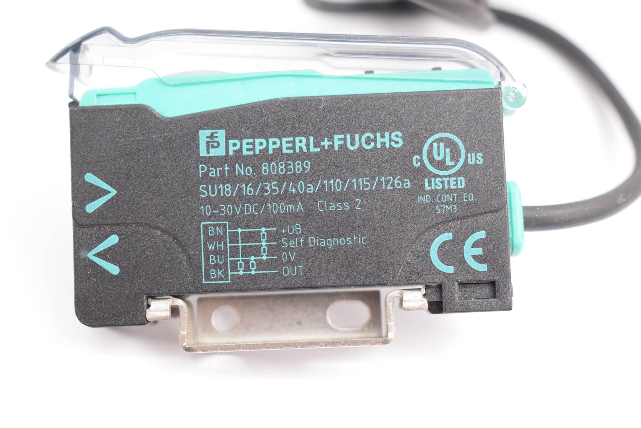 Produktfoto 2 von Pepperl+Fuchs Lichtleitersensor SU18/16/35/40a/110/115/126a ( 808389 )