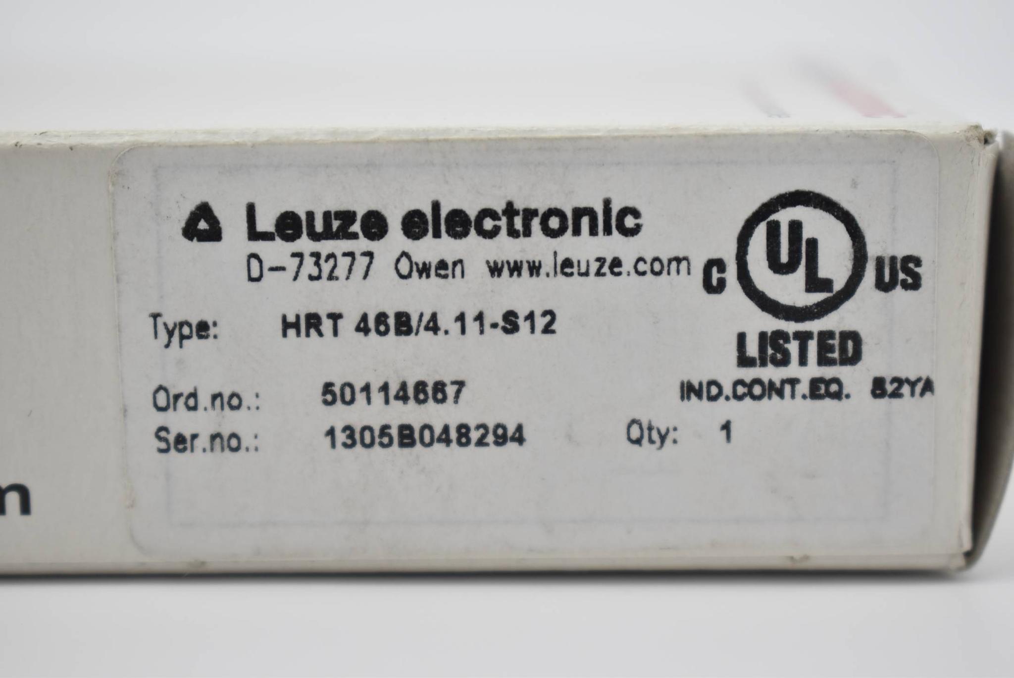 Produktfoto 3 von Leuze electronic Reflexionslichttaster HRT 46B/4.11-S12 ( 50114667 )