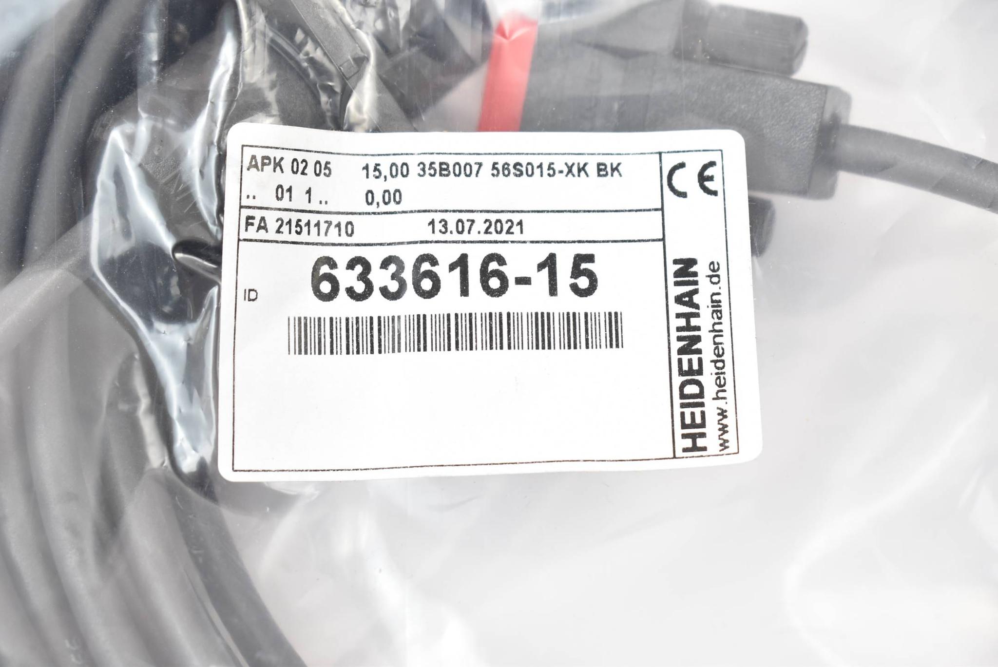 Produktfoto 1 von Heidenhain Adapterkabel 633616-15 ( 633 616-15 ) 15m