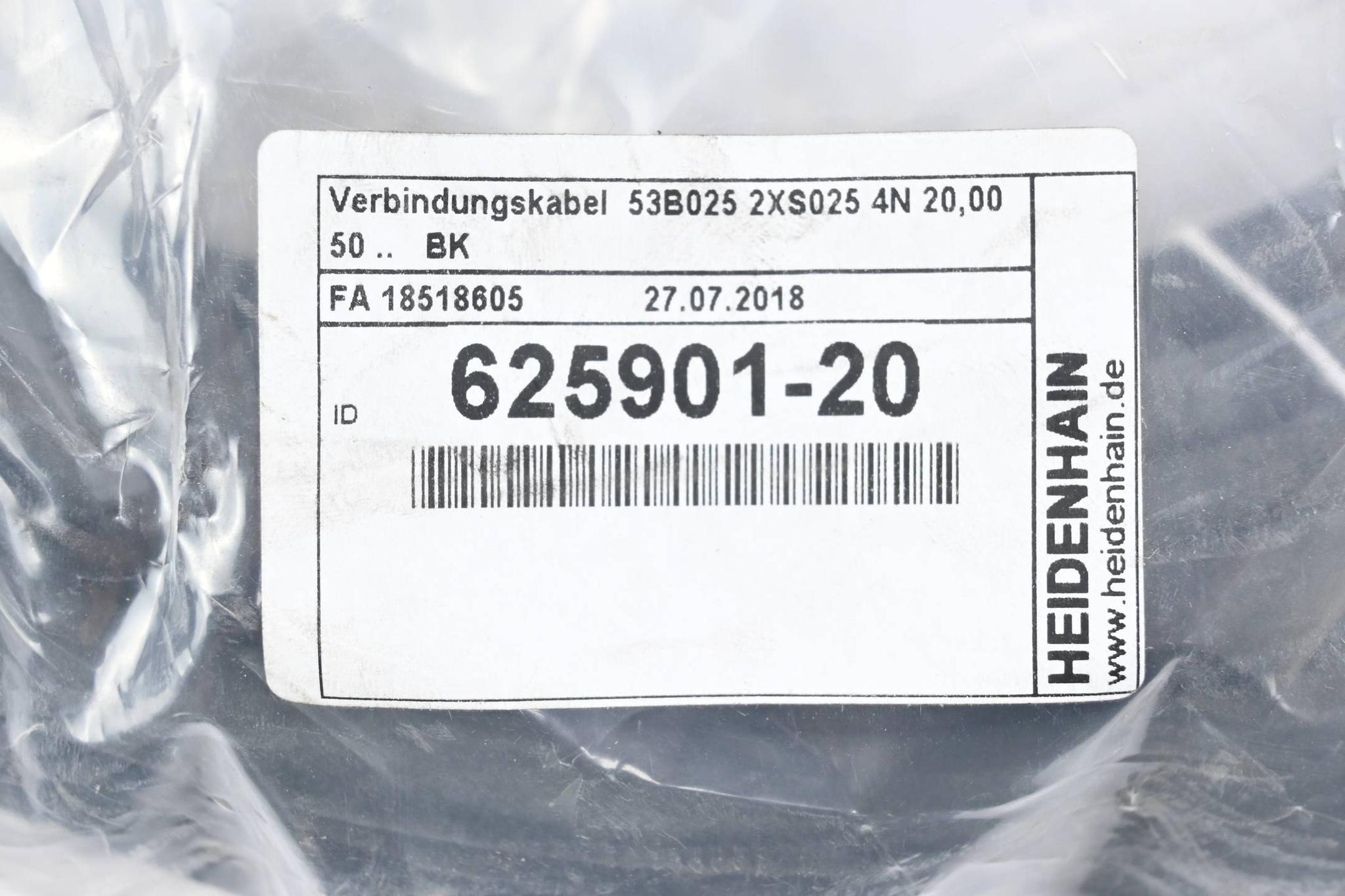 Heidenhain Verbindungskabel 625901-20 ( 625 901-20 ) 20,00m