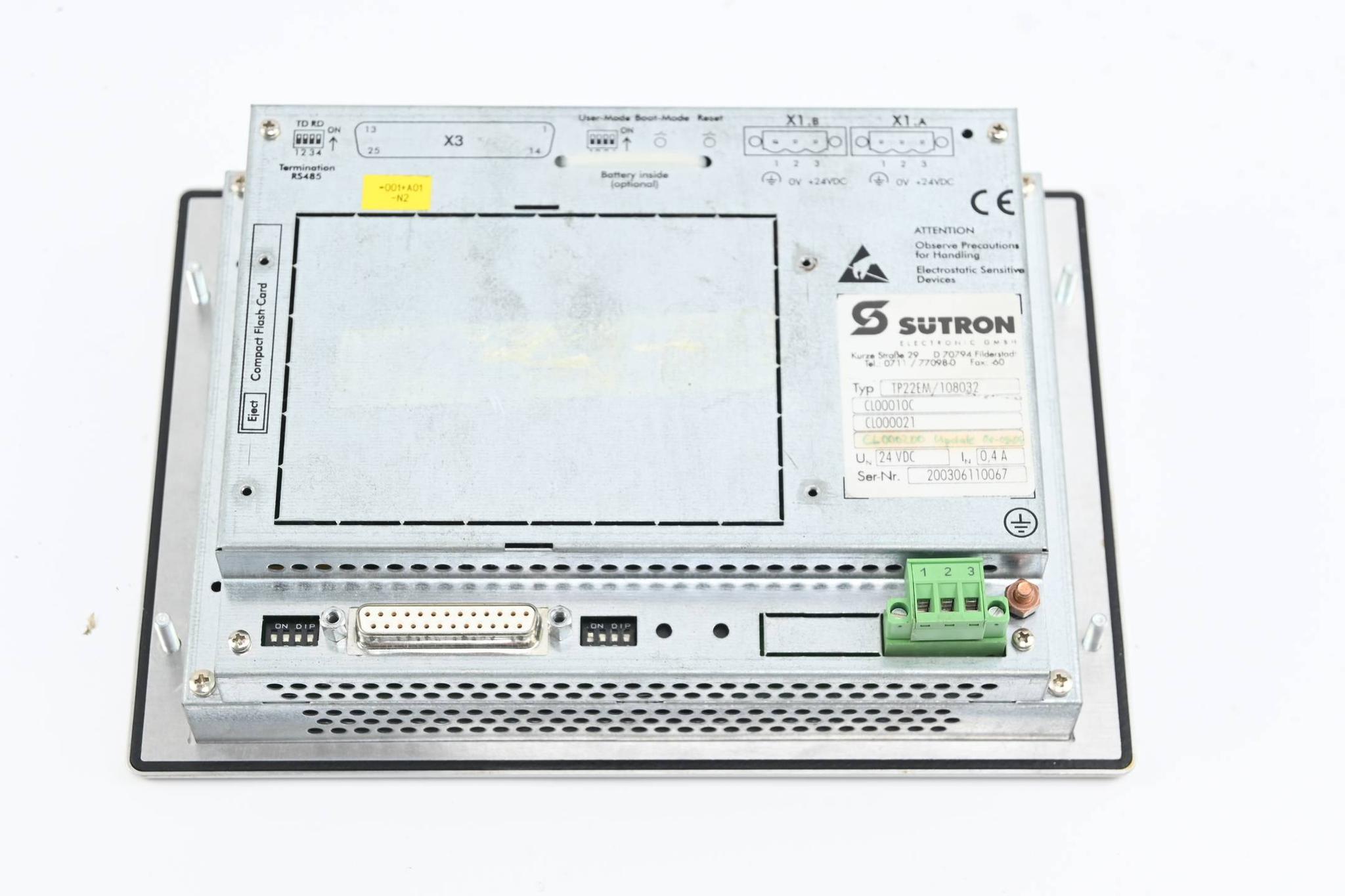 Produktfoto 1 von Sütron Touch Panel TP22EM/108032 ( TP22EM / 108032 )