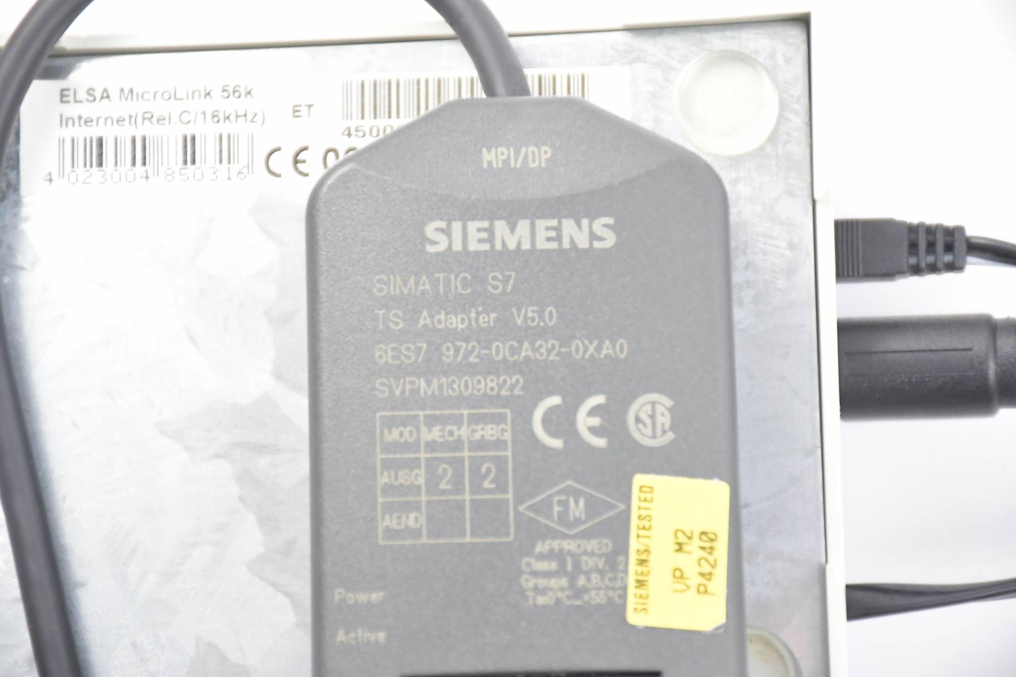 Produktfoto 3 von Elsa MicroLink 56k Internet (Rel.C/16kHz) inkl. Siemens 6ES7 972-0CA32-0XA0