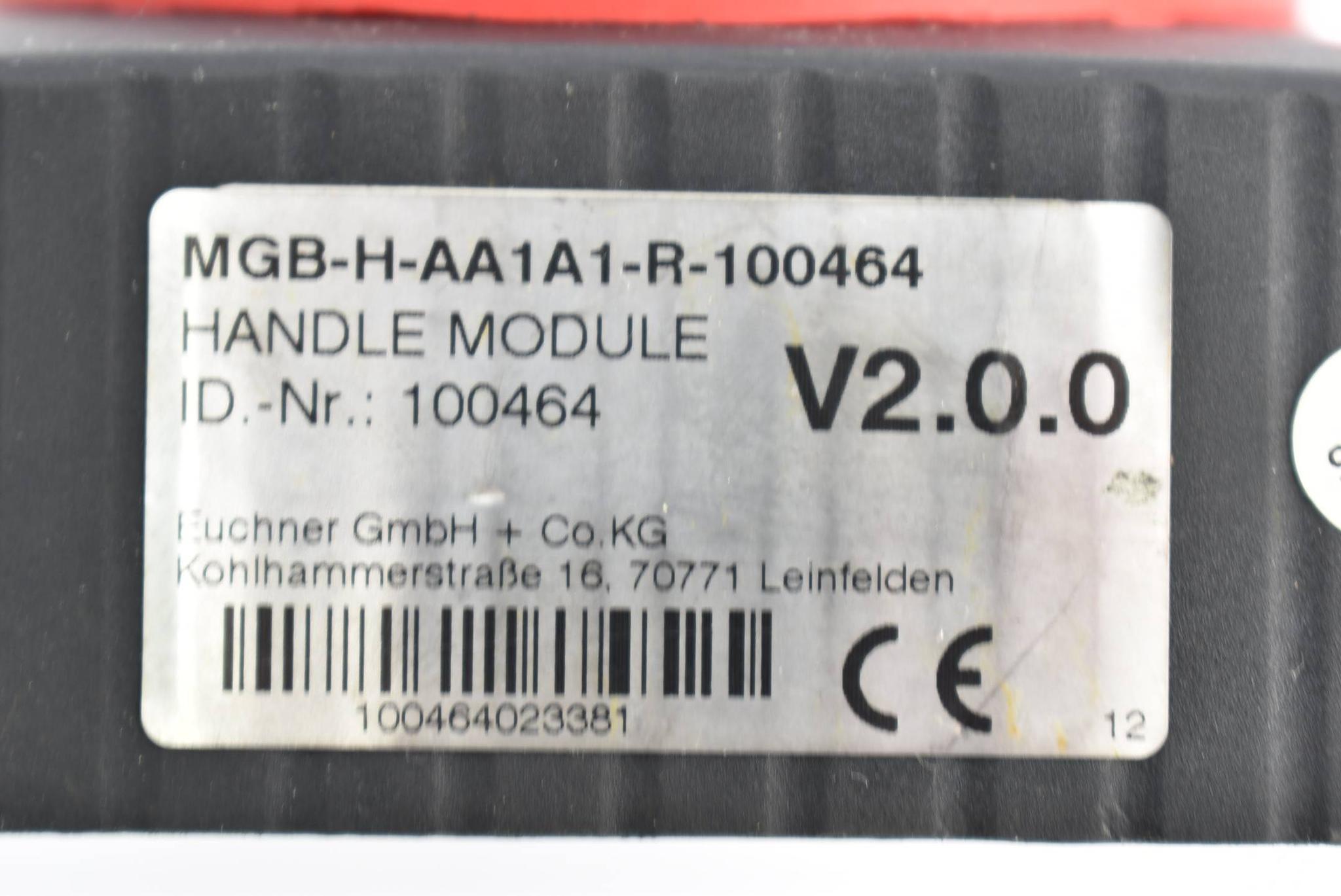 Produktfoto 2 von Euchner Griffmodul Handle Modul V2.0.0 MGB-H-AA1A1-R-100464