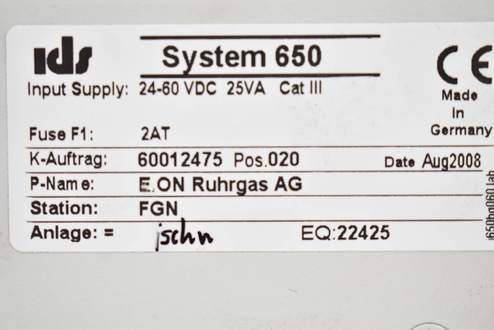 Produktfoto 2 von IDS 650 modulares Fernwirk- und Automatisierungsgerät System 650