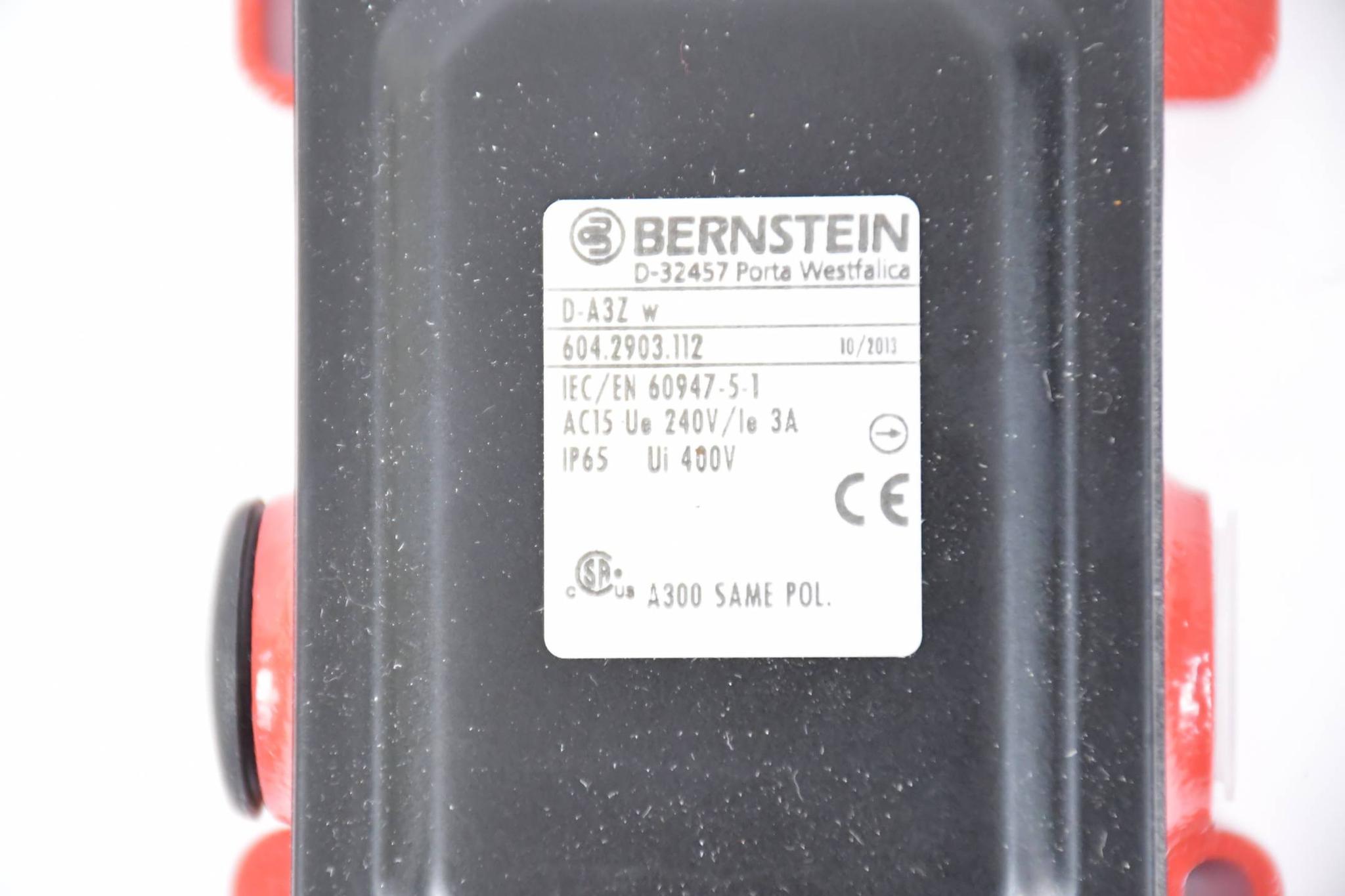 Produktfoto 3 von Bernstein Endschalter D-A3Z W ( 6042903112 )