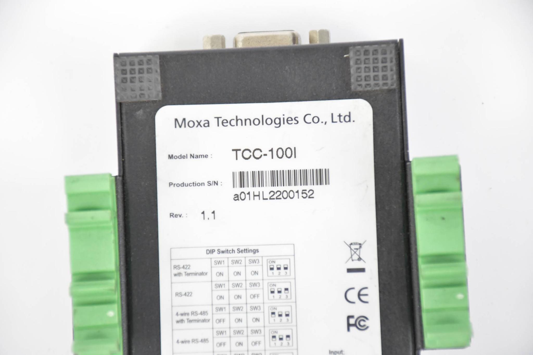 Produktfoto 3 von Moxa Technologies Industriekonverter Transio TCC-100I