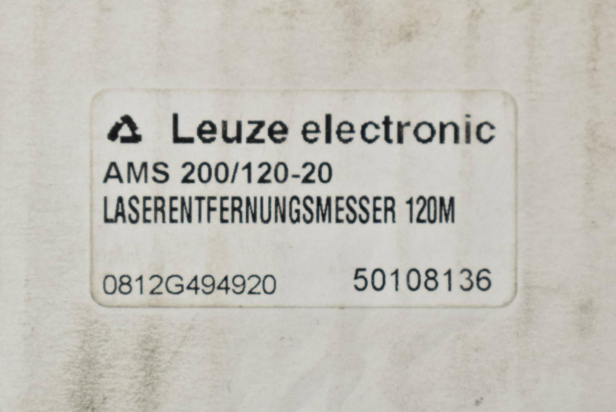 Produktfoto 5 von Leuze Electronic AMS 200/120-20 Laserentfernungsmessung 120m V01.32 ( 50108136 )