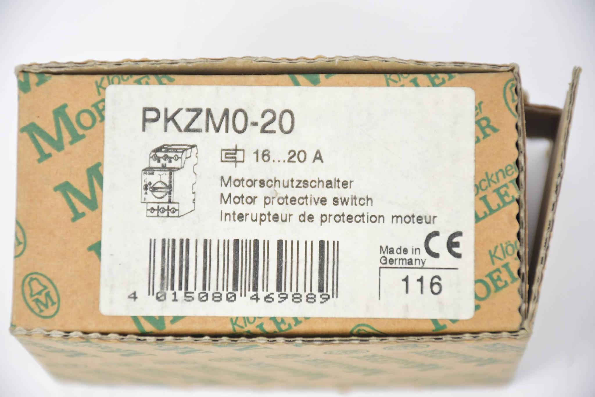 Produktfoto 2 von Klöckner Möller Motorschutzschalter PKZM0-20 ( 16...20 A )