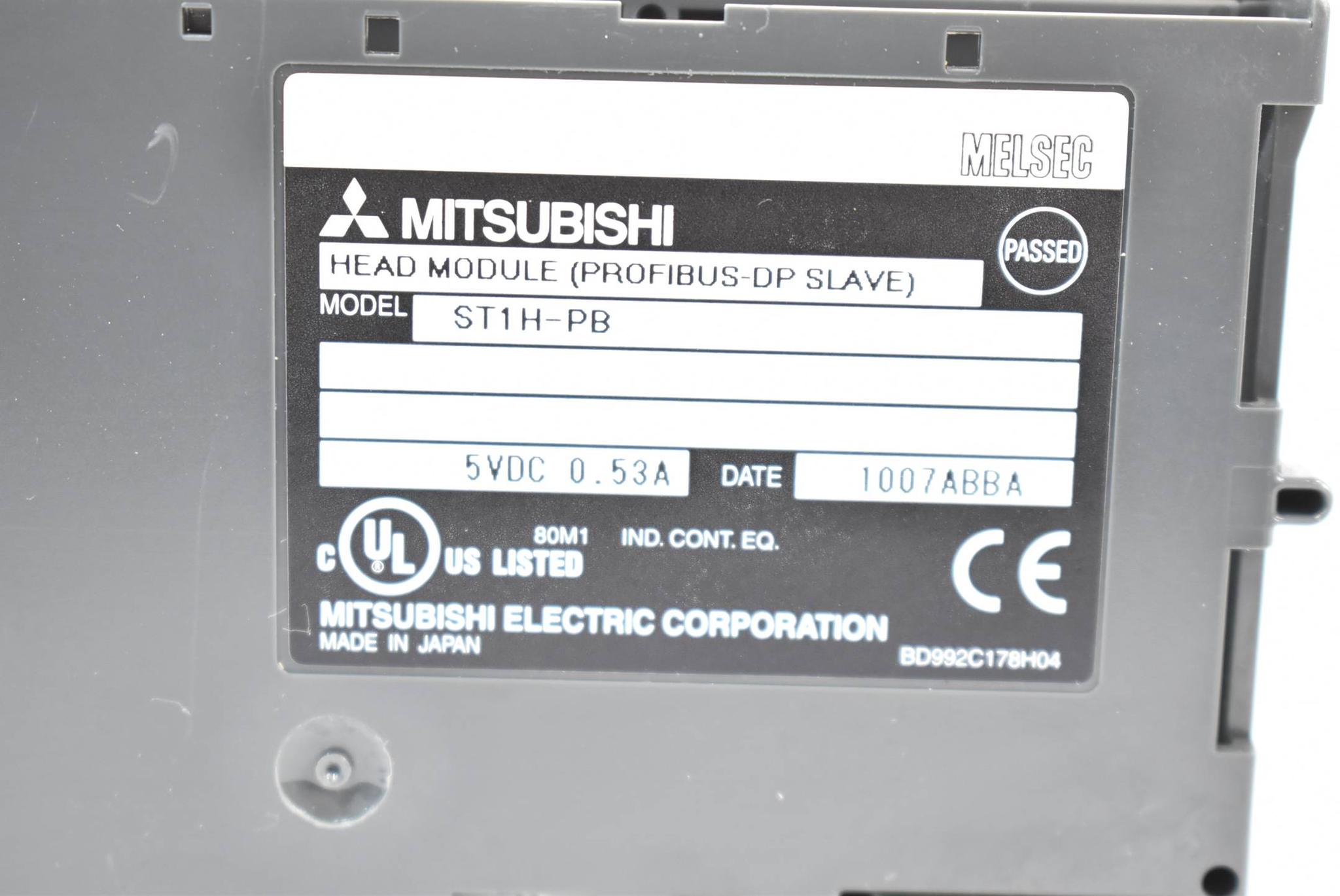 Produktfoto 2 von Mitsubishi Profibus-DP Kopfstation Head Module 5VDC 0,53A ST1H-PB