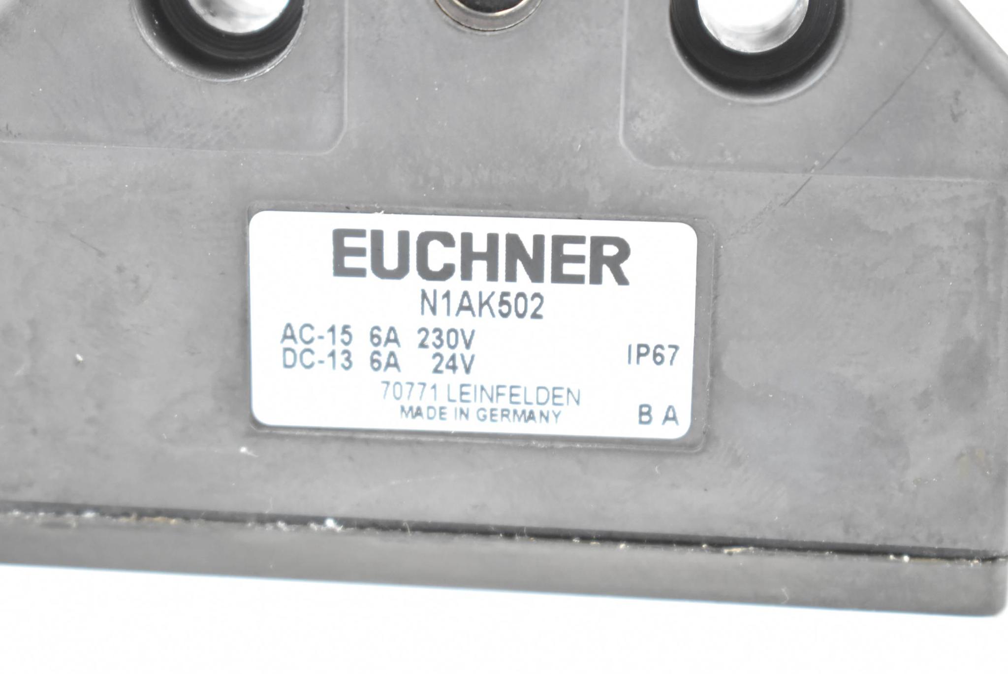 Produktfoto 2 von Euchner Einzelgrenztaster AC-15 6A 230V DC-13 6A 24V N1AK502 (1858548 )