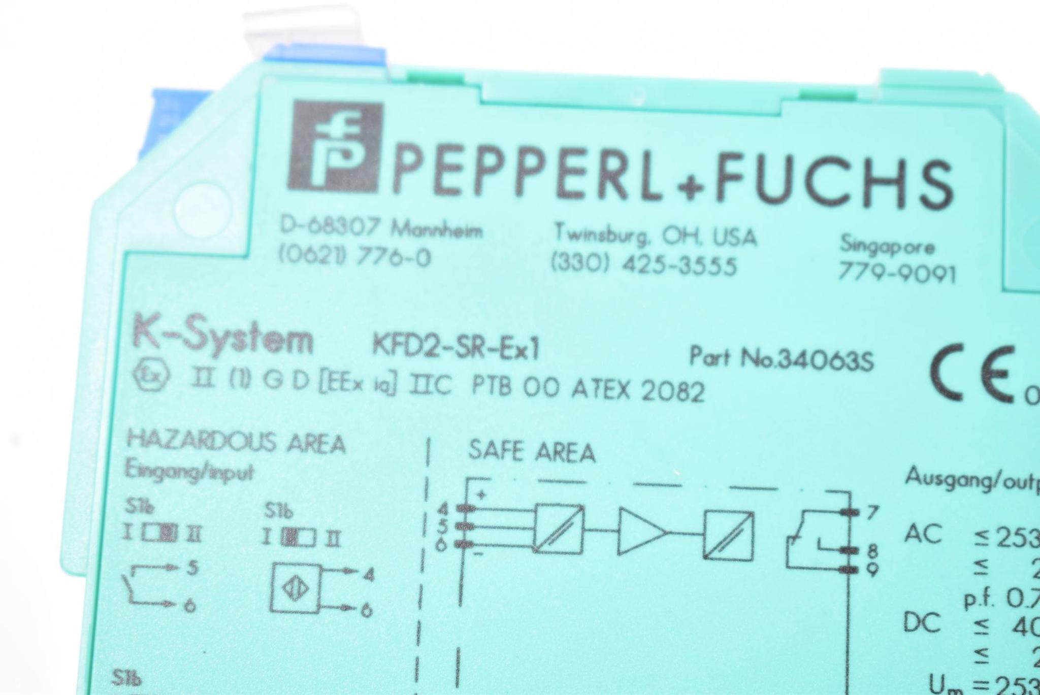 Produktfoto 3 von Pepperl + Fuchs Schaltverstärker KFD2-SR-1 (34063S )