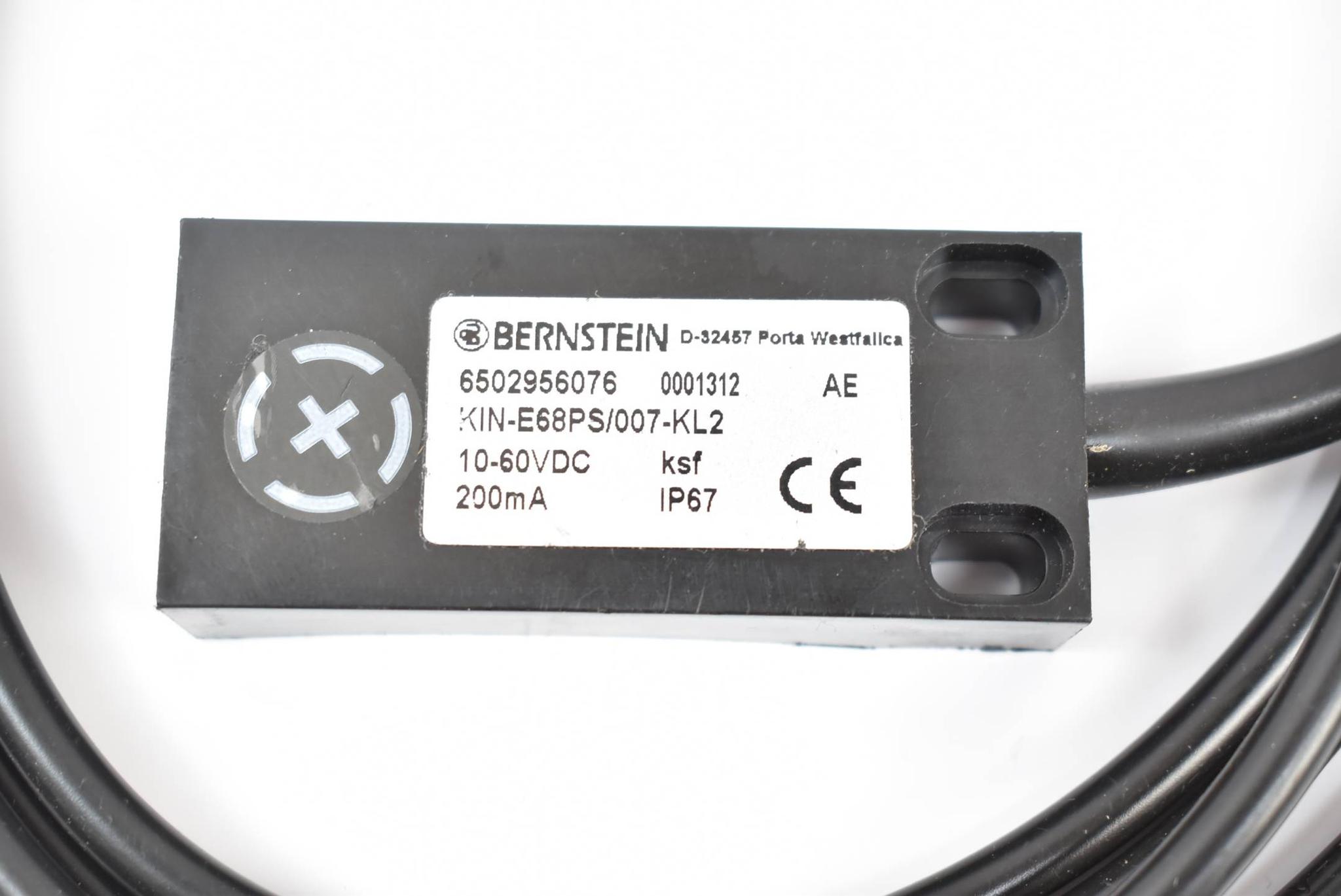 Bernstein KIN-E68PS/007-KL2 Näherungsschalter ( 6502956076 )