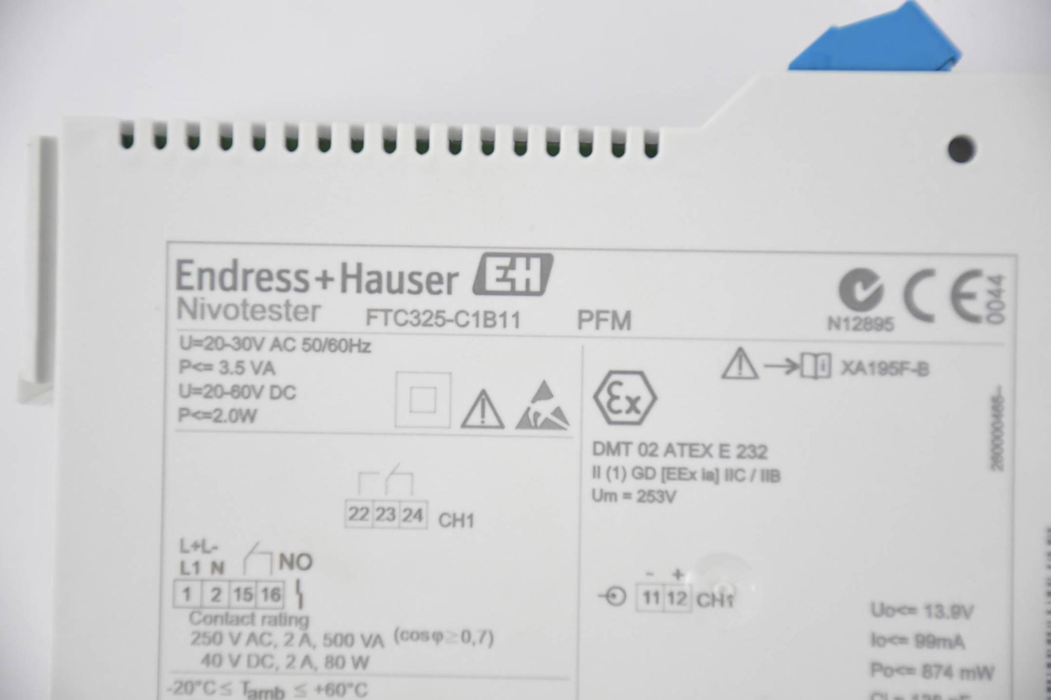 Produktfoto 1 von Endress+Hauser Transmitter FTC325 Nivotester FTC325-C1B11