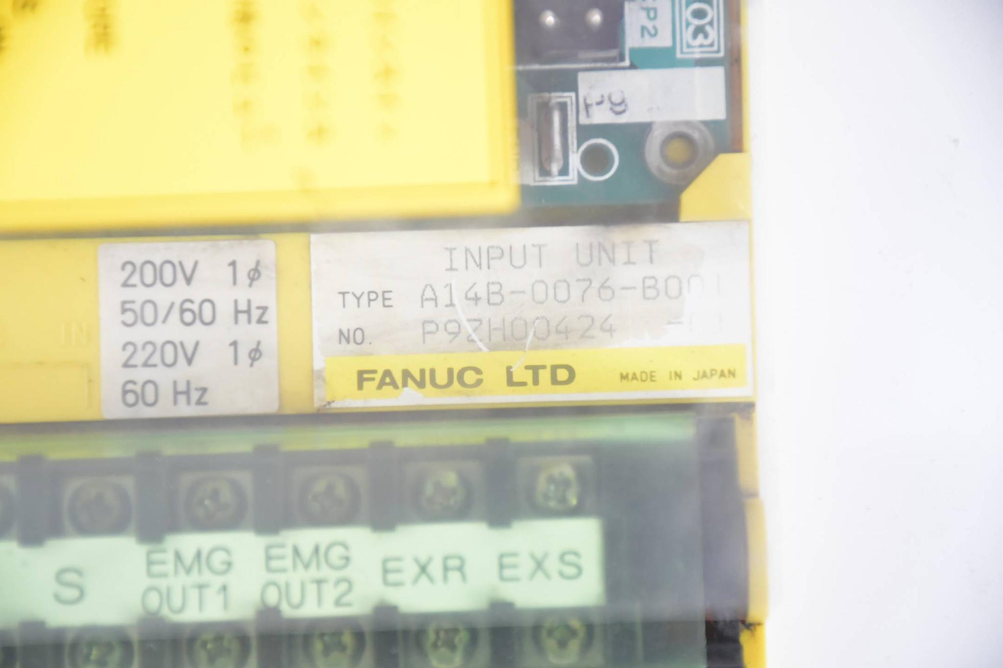 Produktfoto 2 von Fanuc LTD. Eingangsmodul A14B-0076-B001