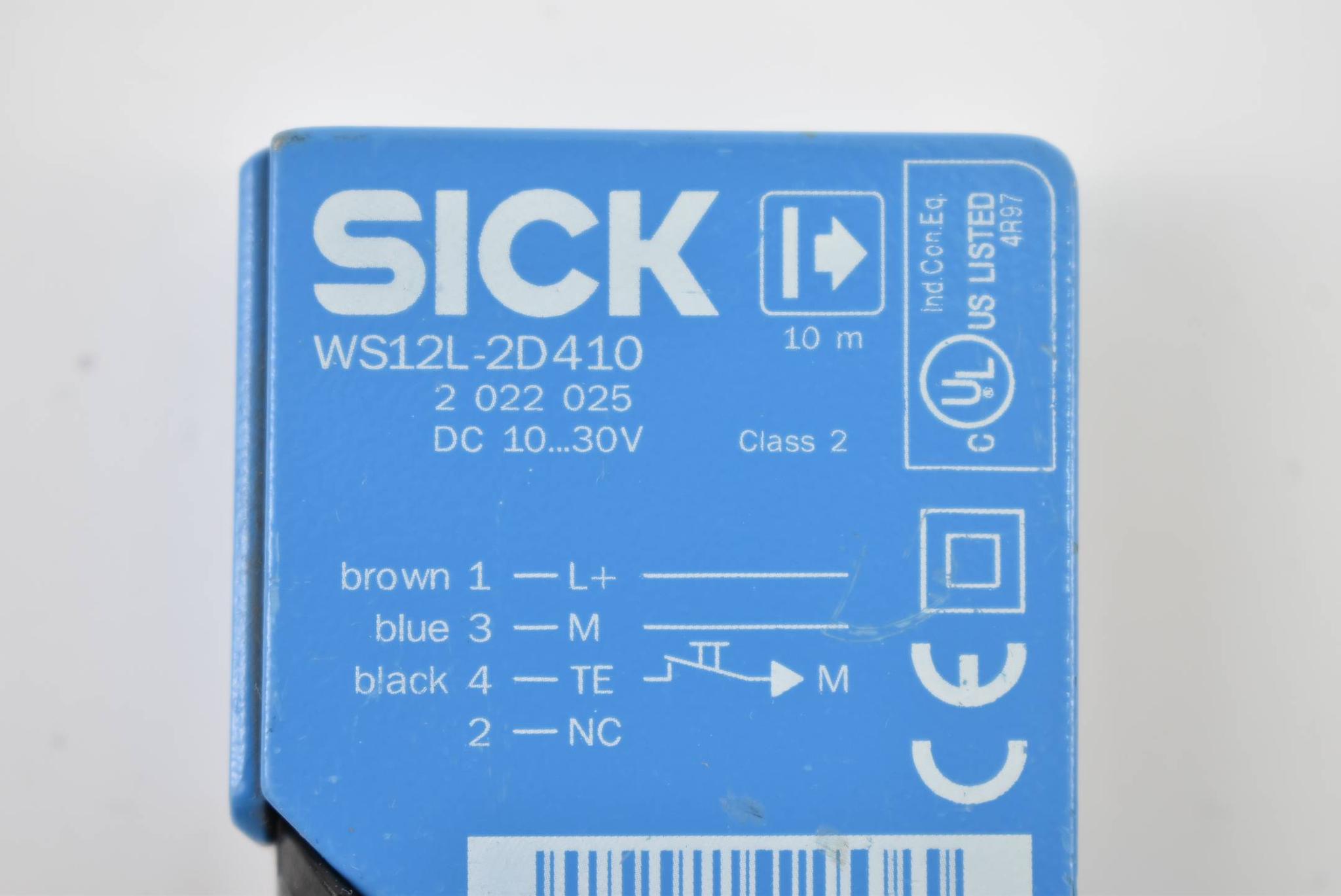 Produktfoto 2 von Sick Lichtschranke 10-30V DC WS12L-2D410 ( 2022025 )