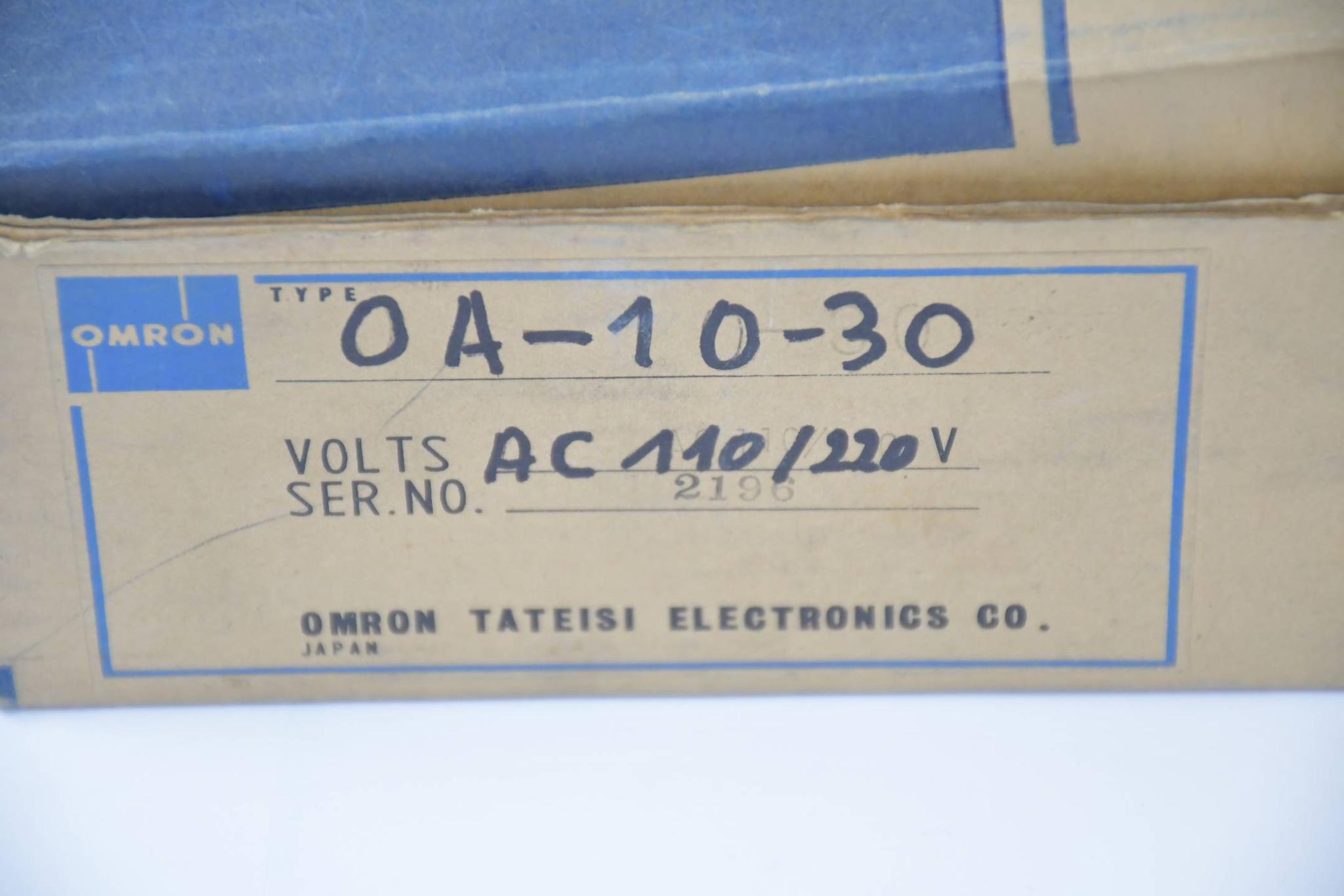 Produktfoto 3 von Omron Photoelectric Switch AC 110/220V ( 0A-10-30 )