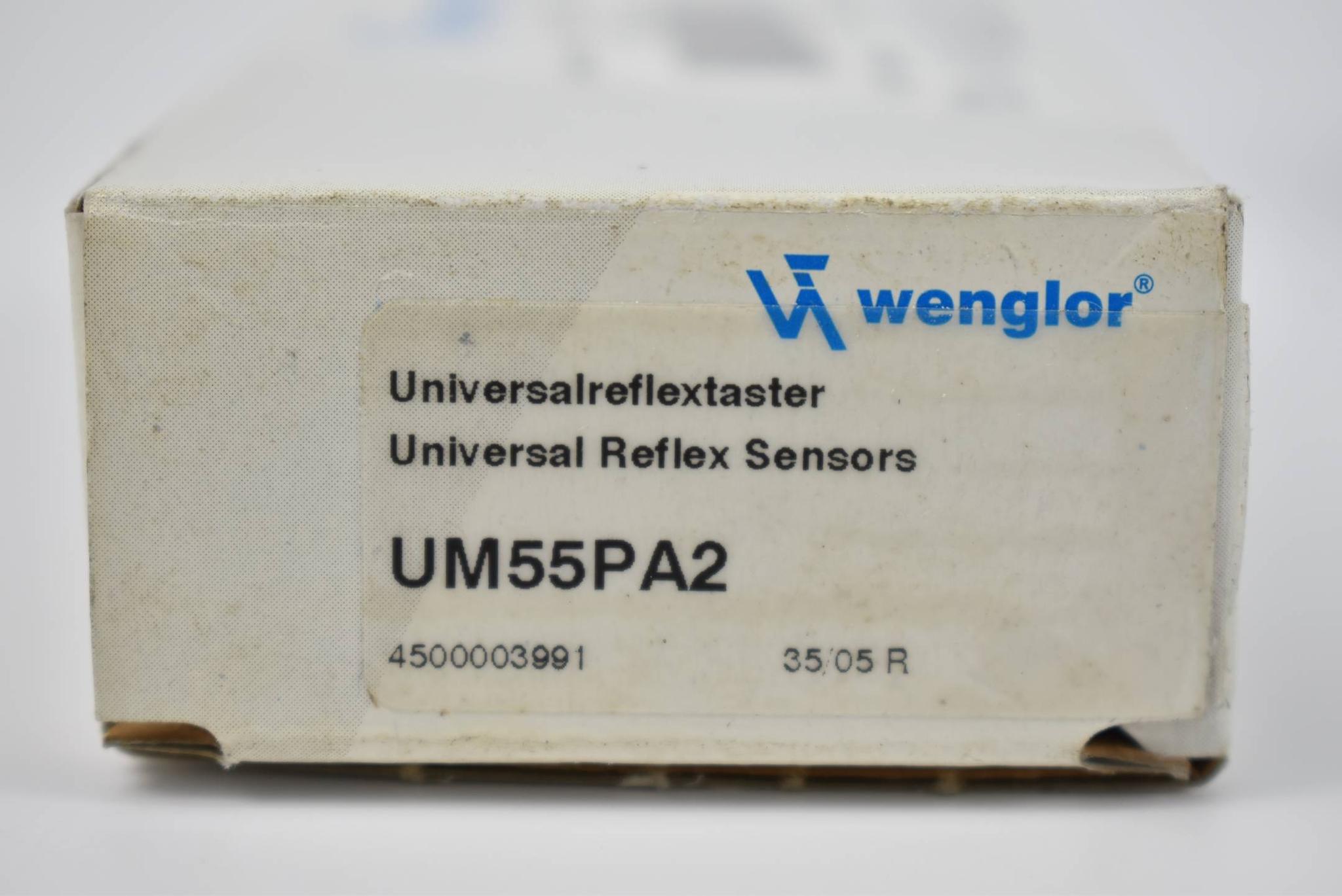 Produktfoto 3 von Wenglor Universalreflextaster UM55PA2 ( 4500003991 ) 500mm 10-30VDC 200mA