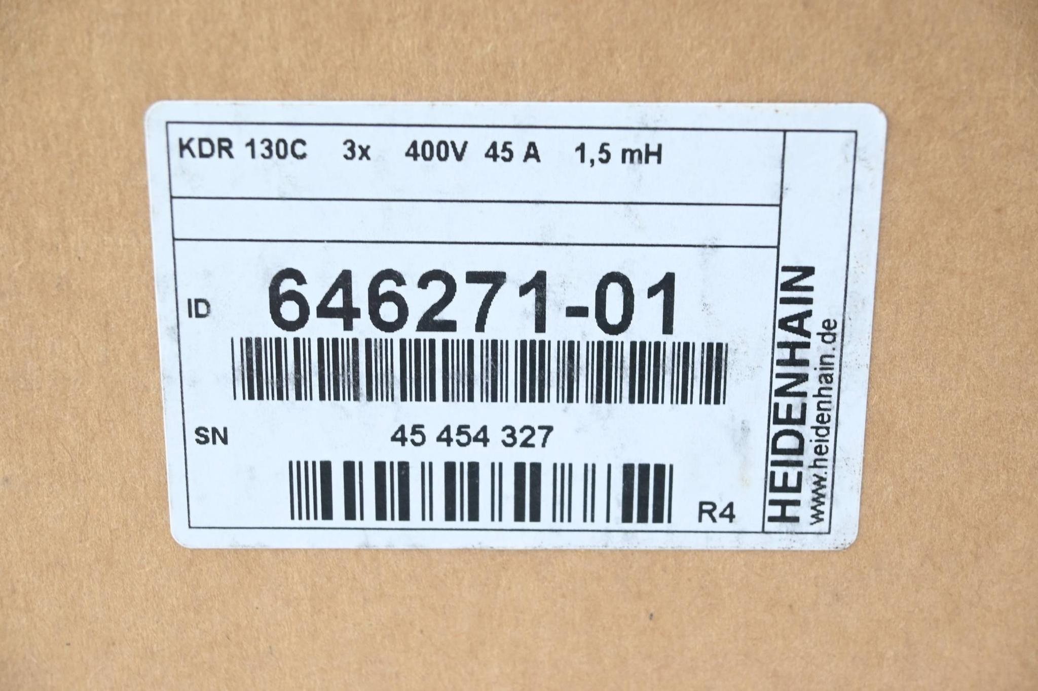 Heidenhain Kommutierungsdrossel KDR 130C ( 646271-01 ) Ver. R4