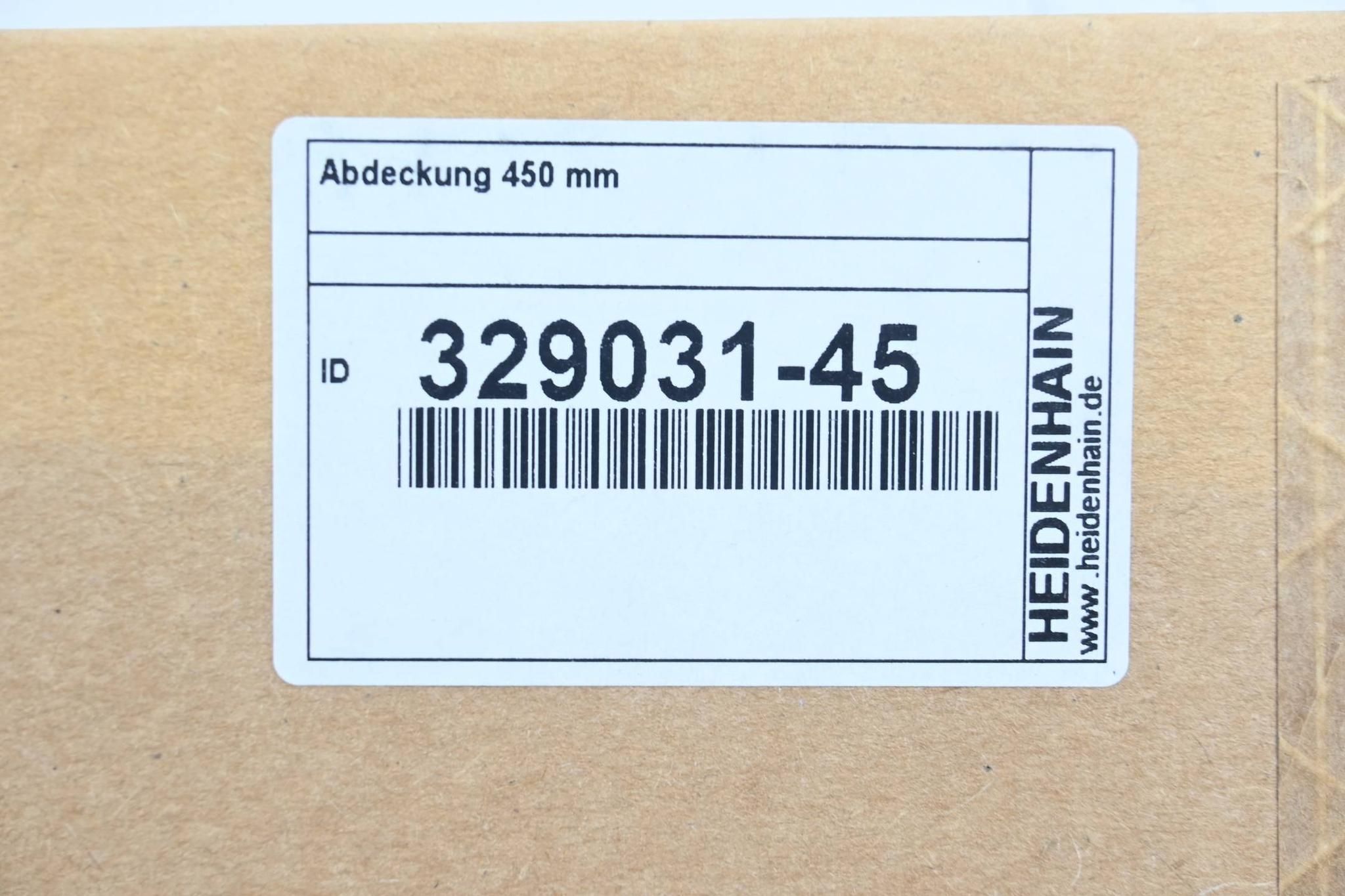 Produktfoto 1 von Heidenhain Abdeckung für Umrichtermodule 450mm ( 329031-45 )