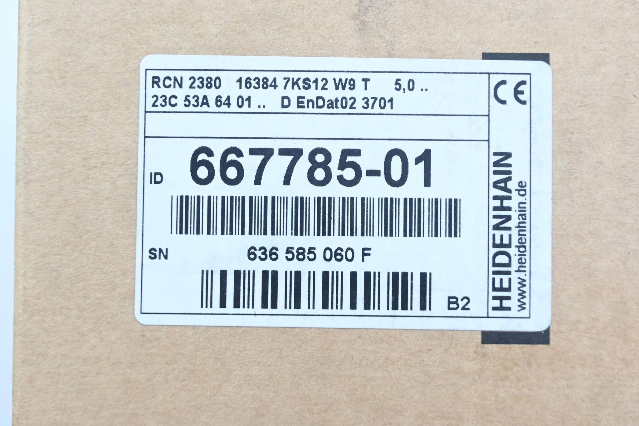 Produktfoto 1 von Heidenhain Drehgeber Encoder RCN 2380 ( 667785-01 ) Ver. B2