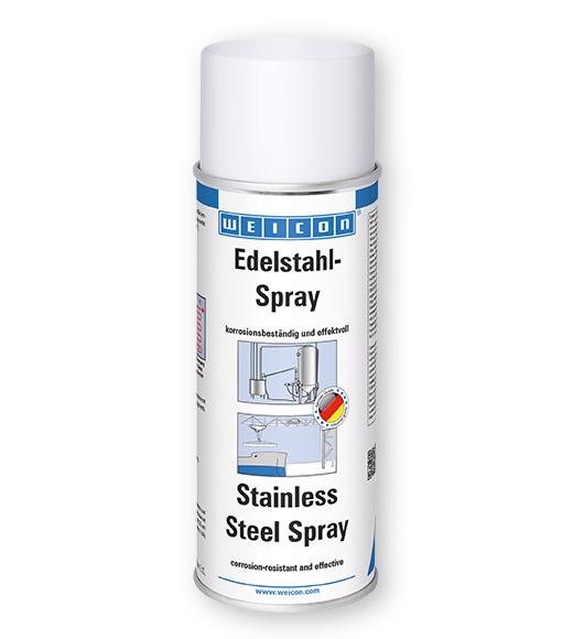 WEICON Edelstahl-Spray | korrosions- und witterungsbeständige Oberflächenbeschichtung | 400 ml