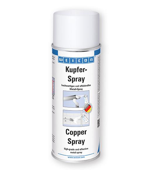 Produktfoto 1 von WEICON Kupfer-Spray | Schutz und optische Aufwertung von Metallteilen | 400 ml