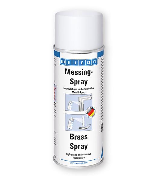 Produktfoto 1 von WEICON Messing-Spray | Schutz und optische Aufwertung von Metallteilen | 400 ml