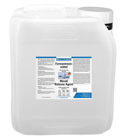 Produktfoto 1 von WEICON Formentrennmittel | silikonfreies Gleit- und Trennmittel | 5 L | farblos, transparent