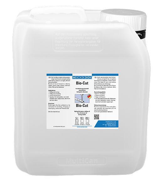 WEICON Bio-Cut | Bohr- und Schneidöl | 5 L | transparent